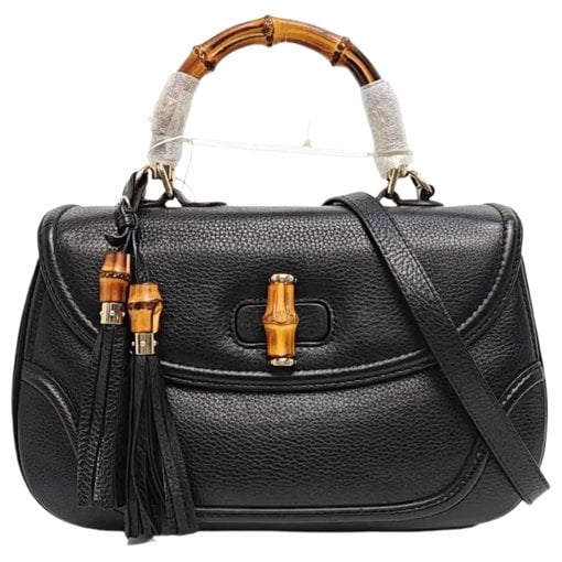 Leather handbag