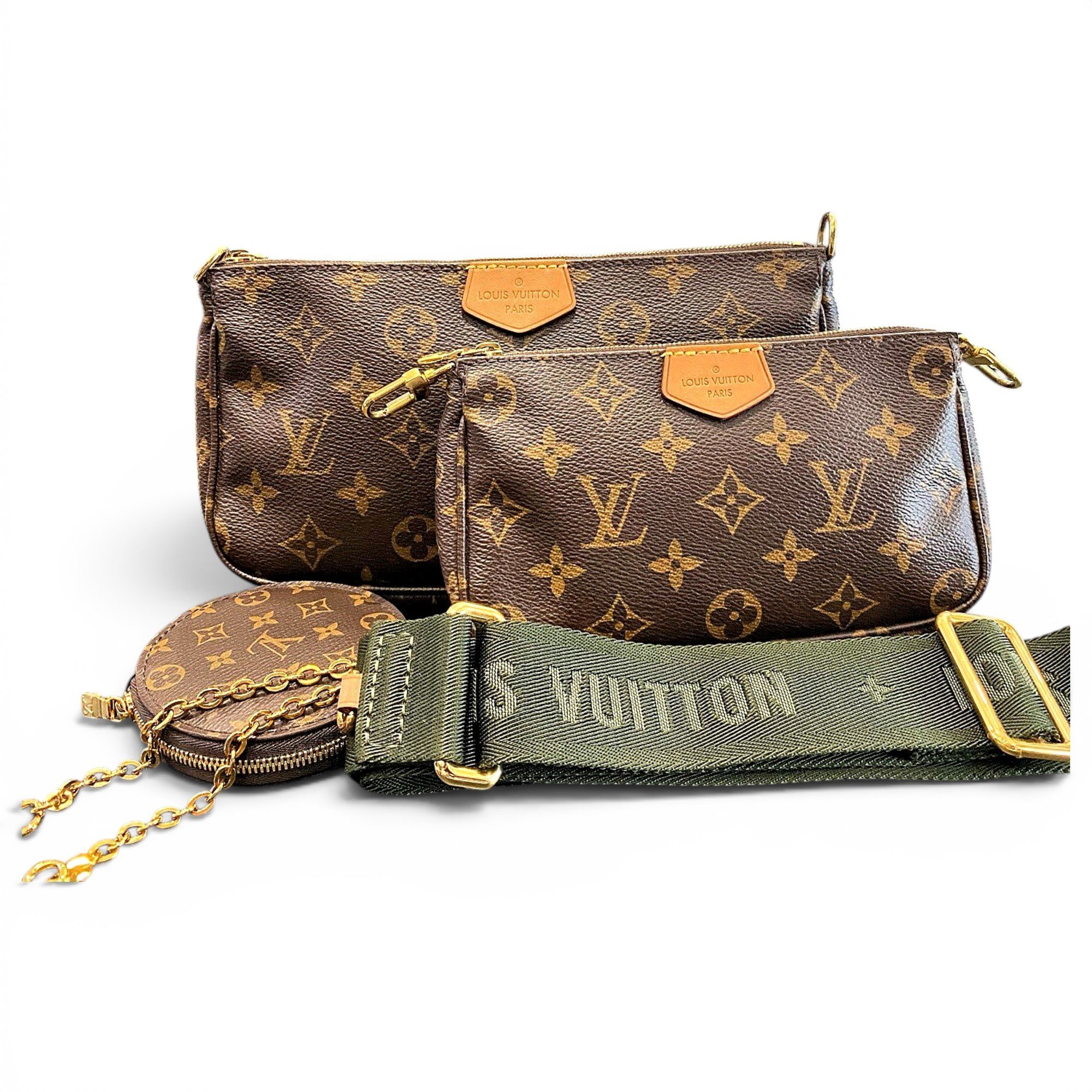 Multi Pochette Accessoires leather crossbody bag
