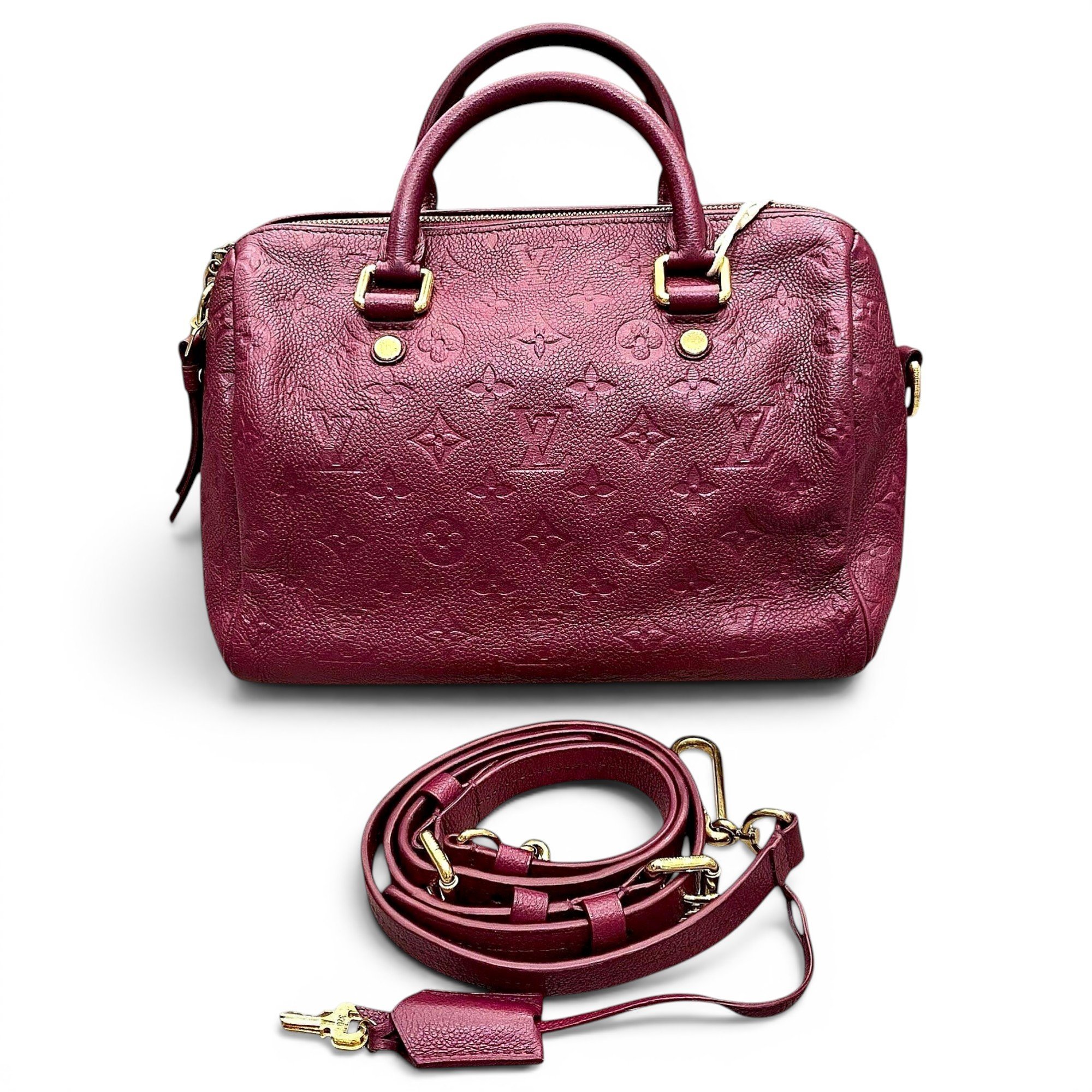 Speedy Bandoulière leather handbag