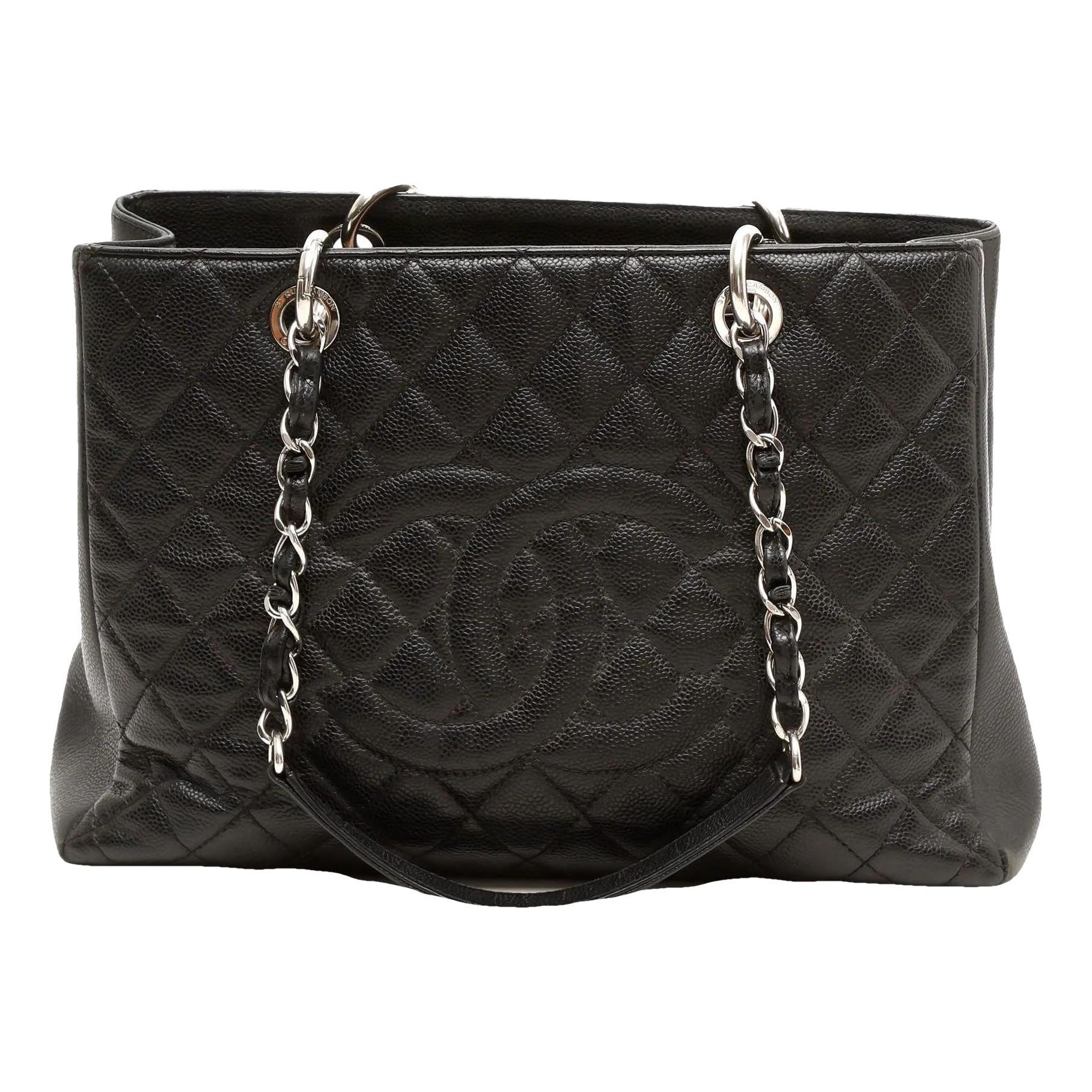 Grand shopping leather tote