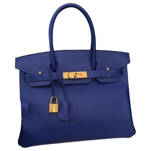 Birkin 30 leather handbag