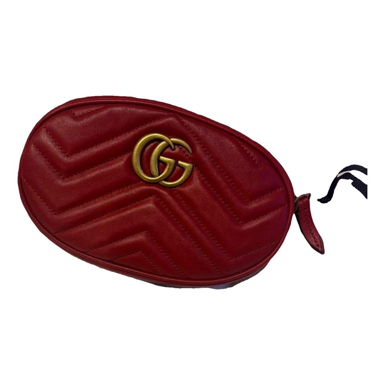 Marmont leather clutch bag