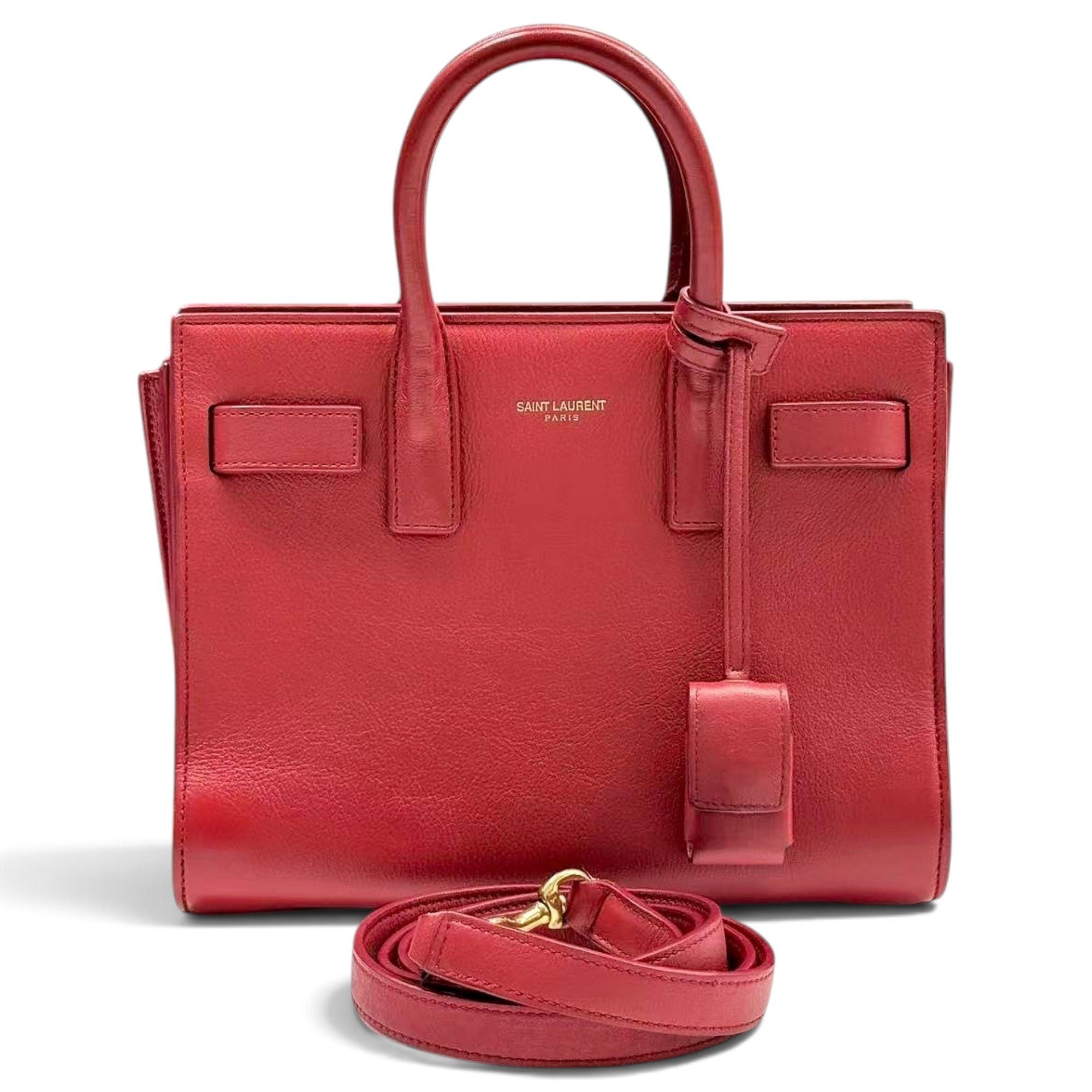 Sac de Jour leather tote