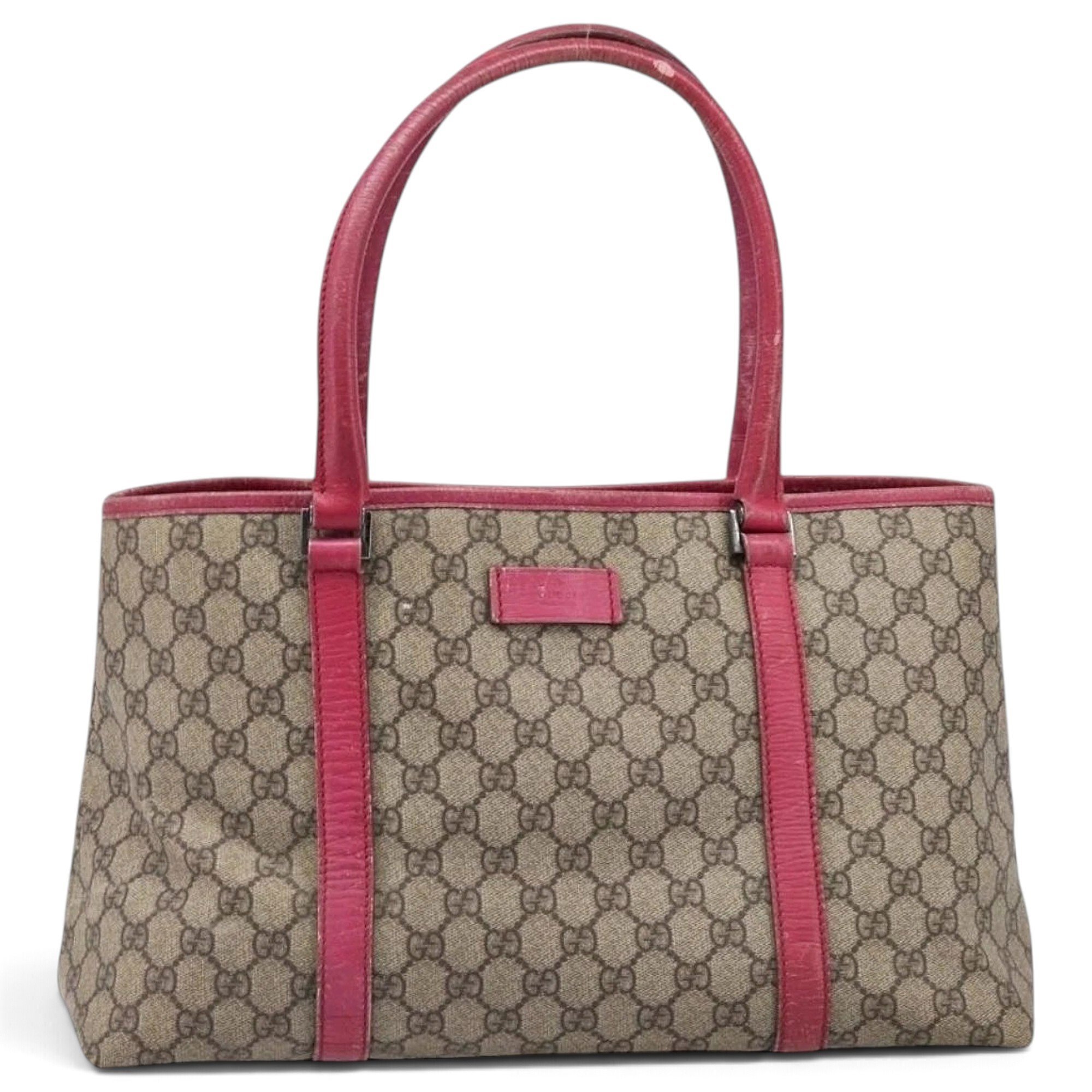 Leather tote