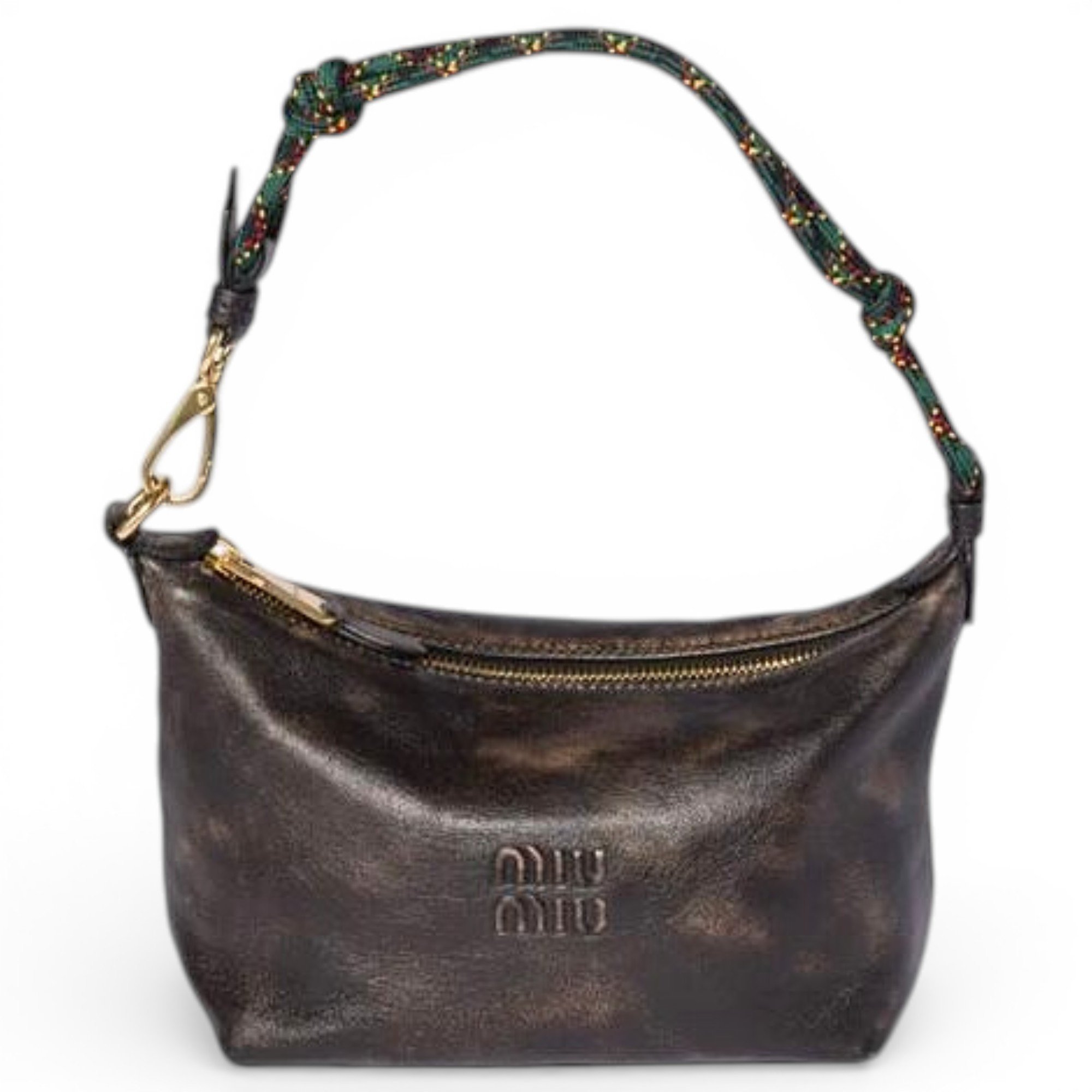 Miu Spirit leather handbag