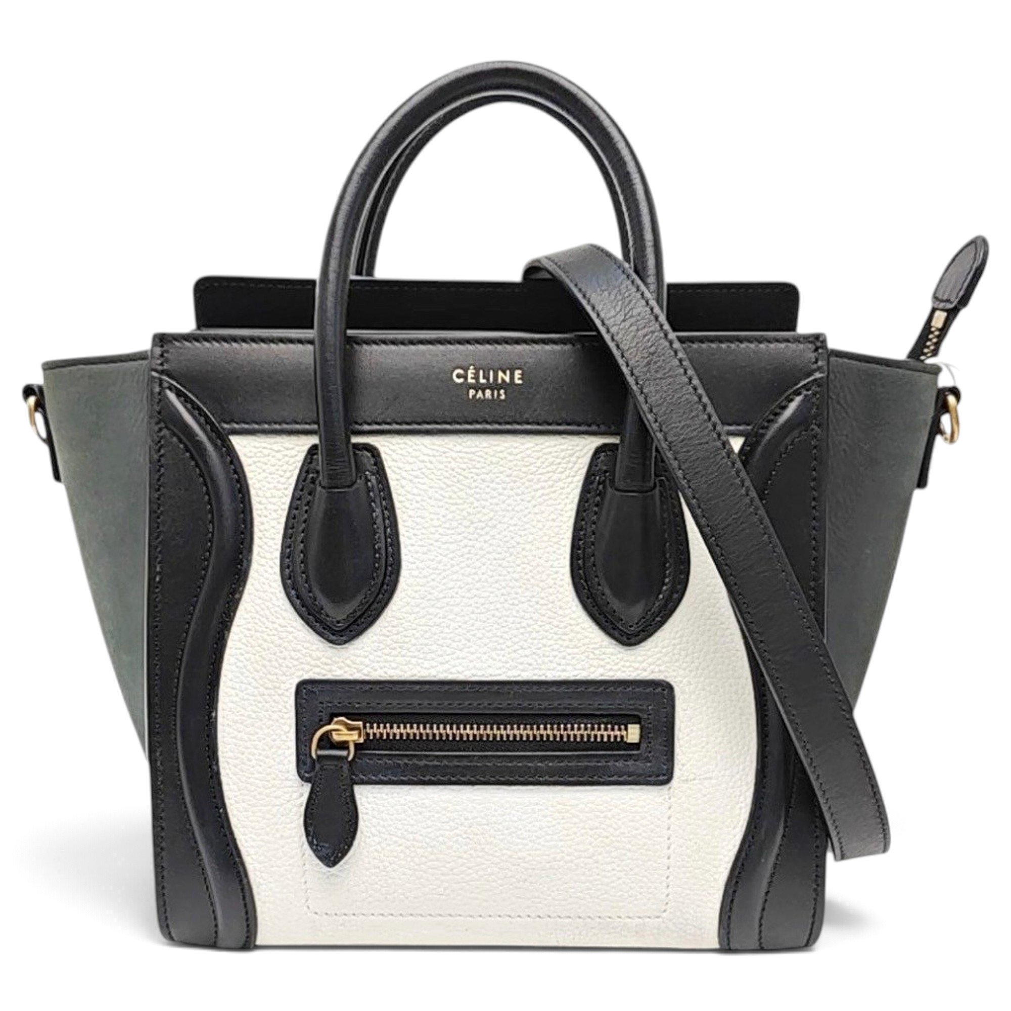 Nano Luggage leather handbag