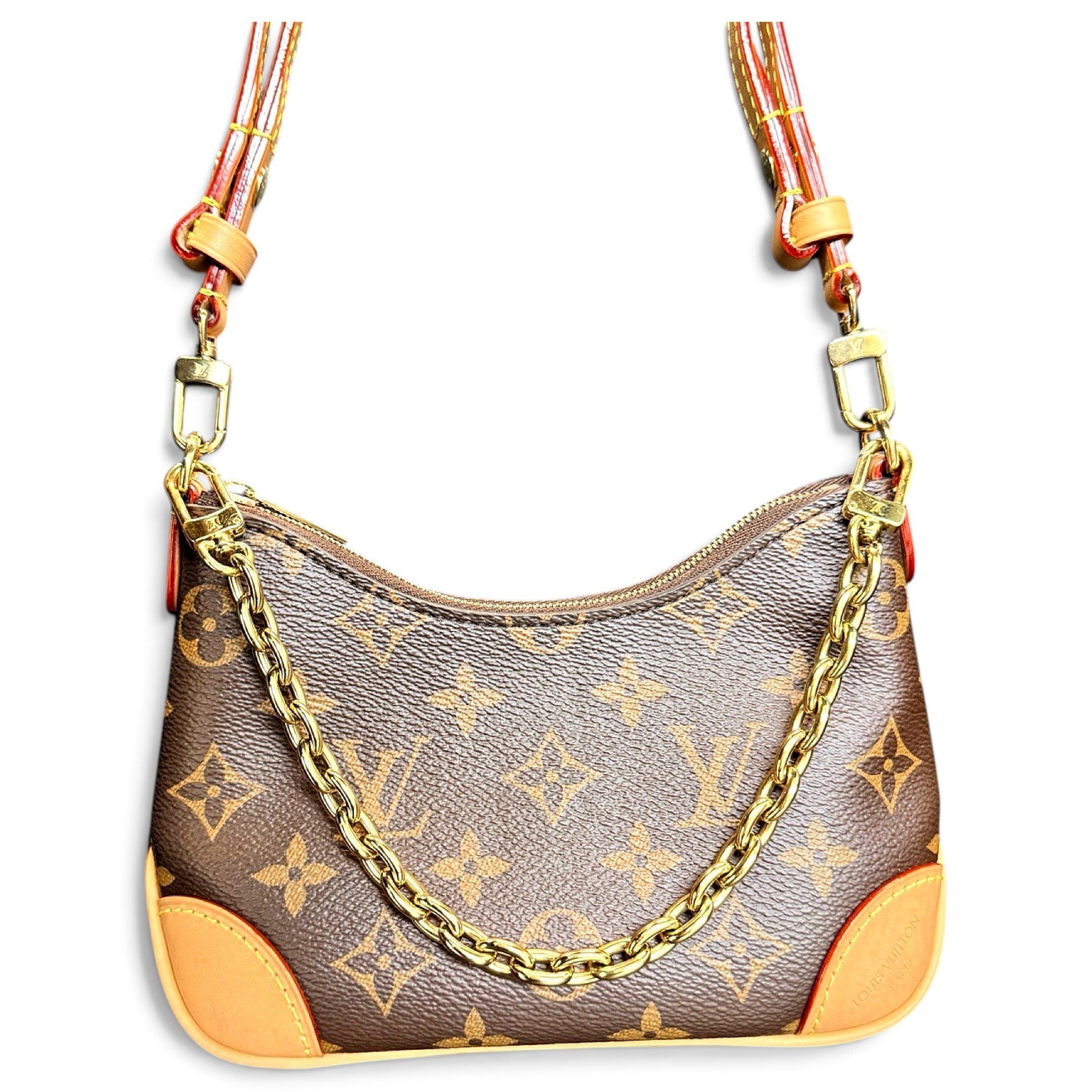 Pochette Accessoire leather handbag