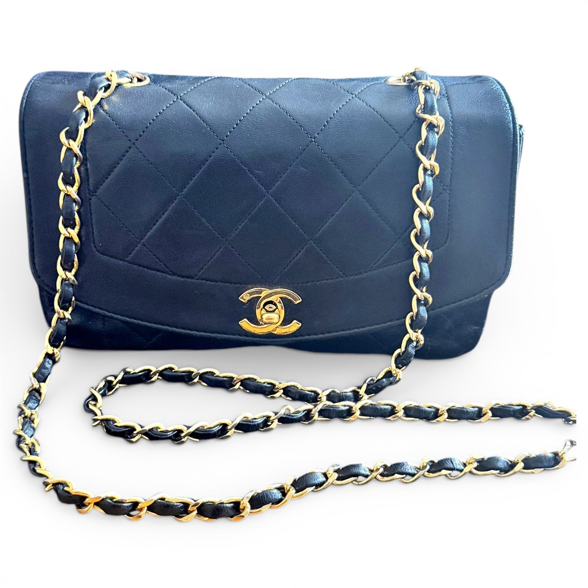Diana leather crossbody bag