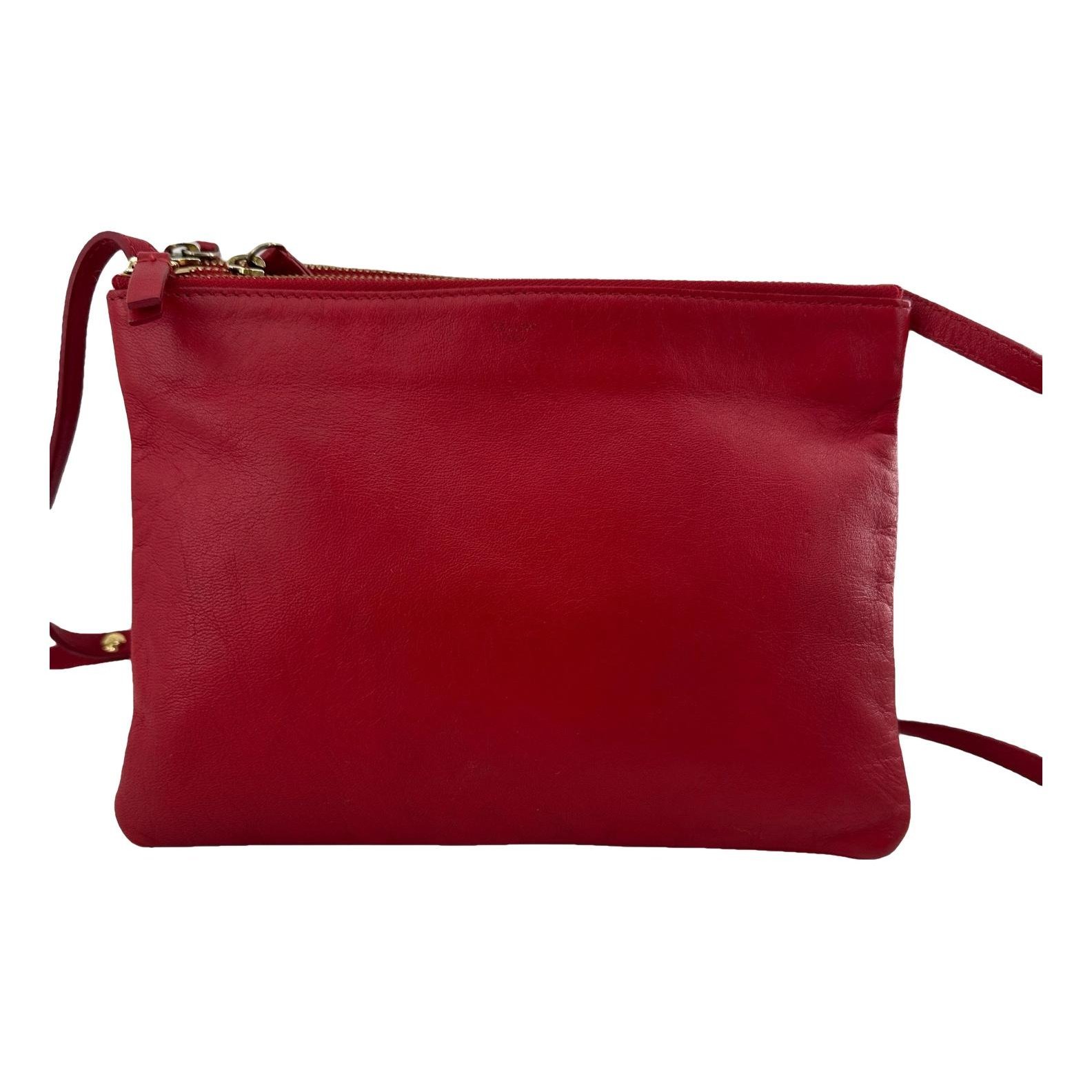 Trio leather handbag