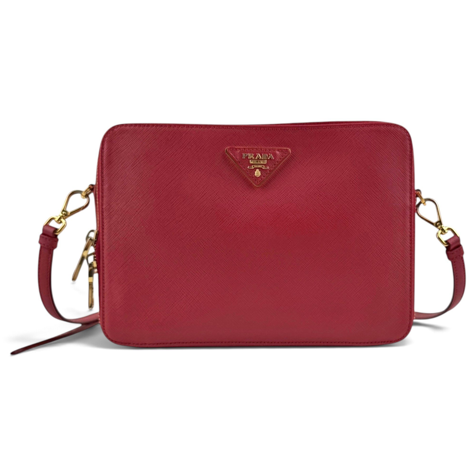 Leather crossbody bag