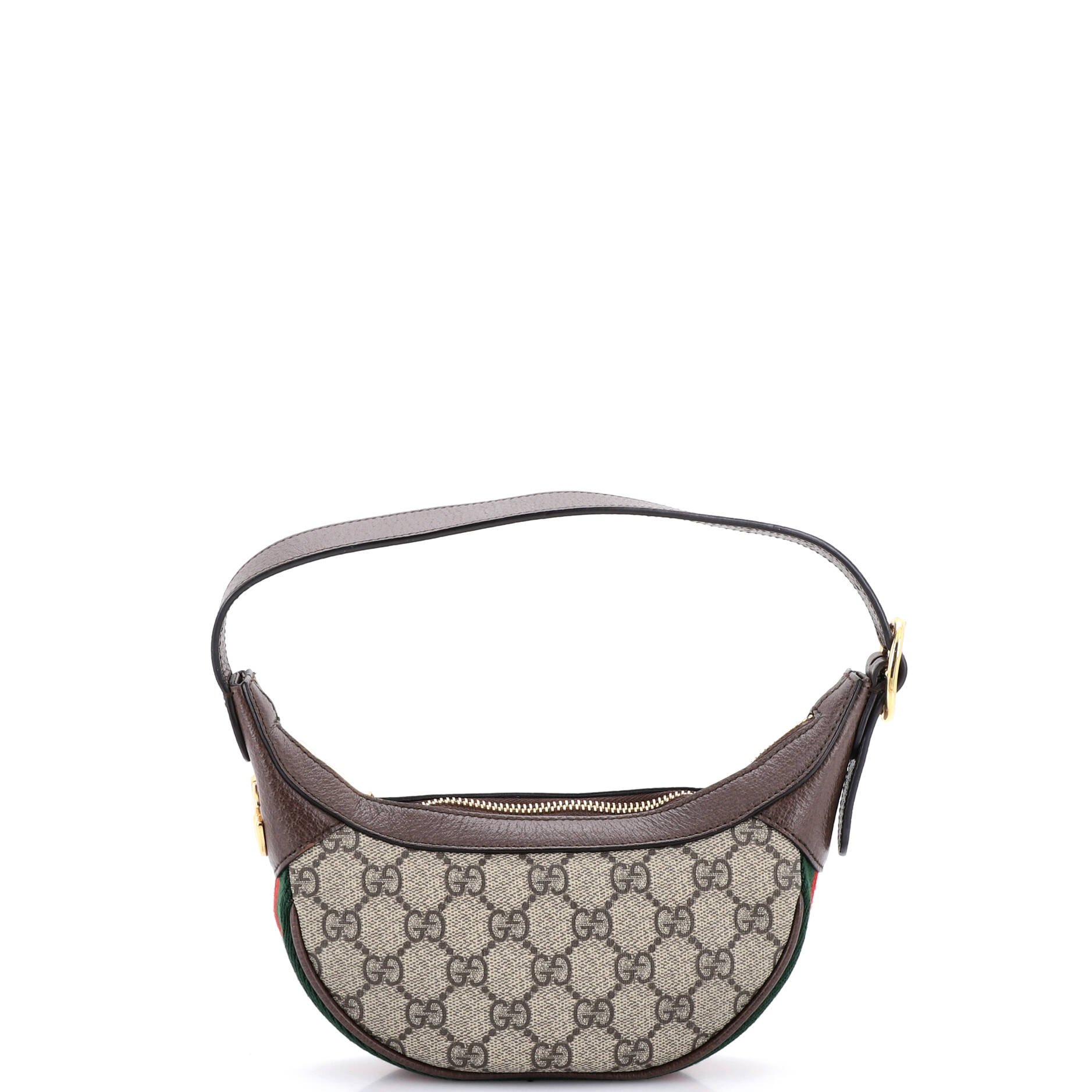 Ophidia Half Moon Bag GG Coated Canvas Mini