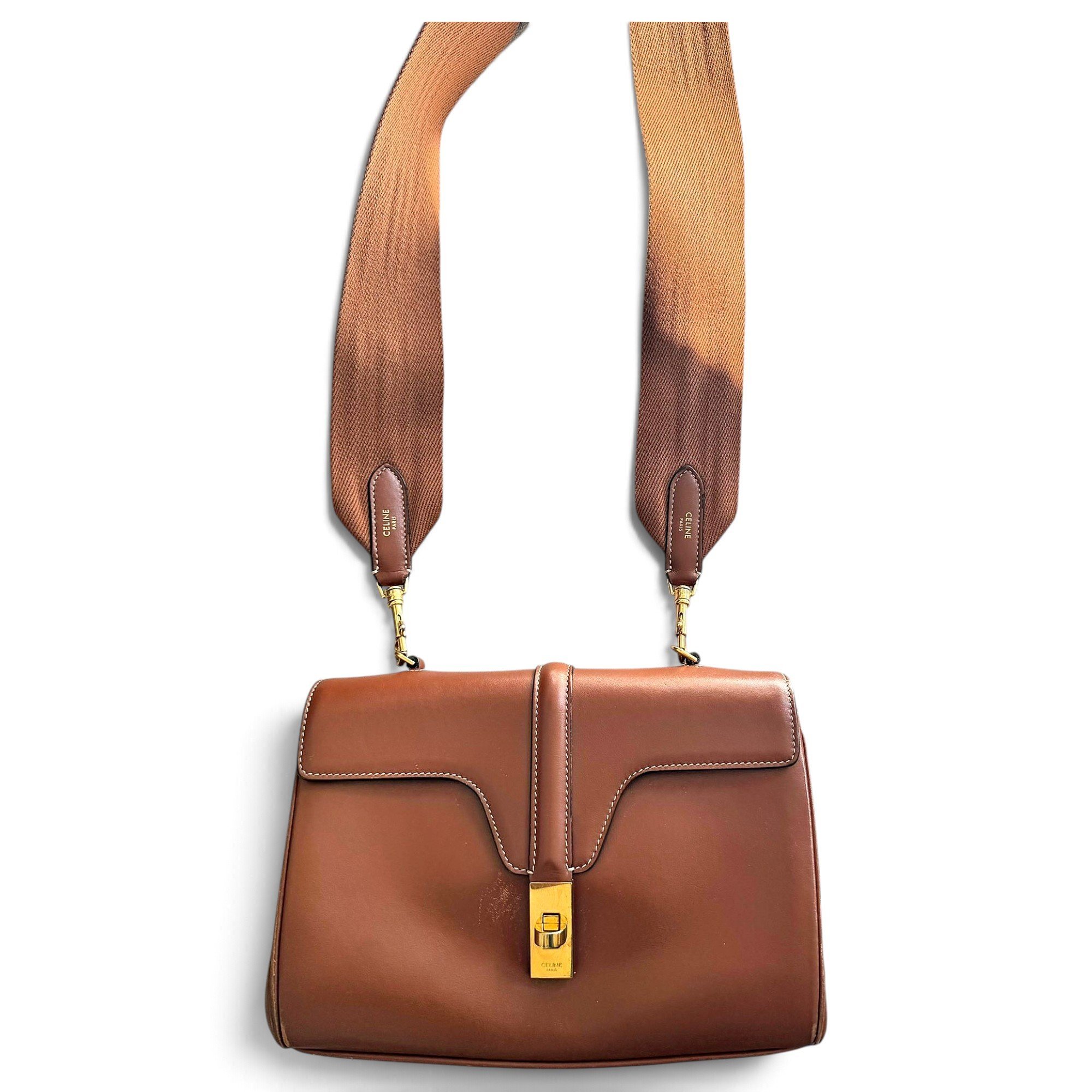 Leather handbag