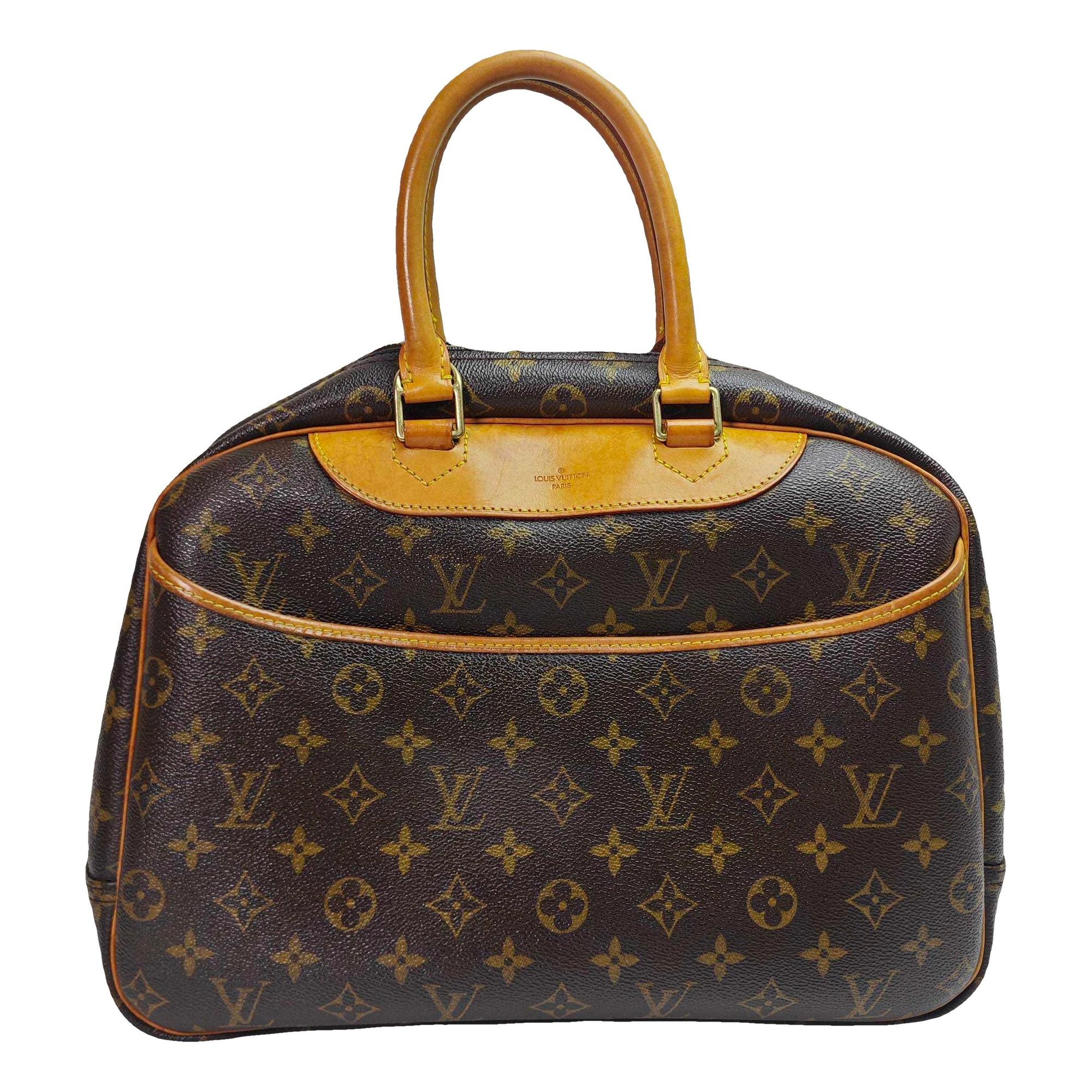 Deauville leather handbag
