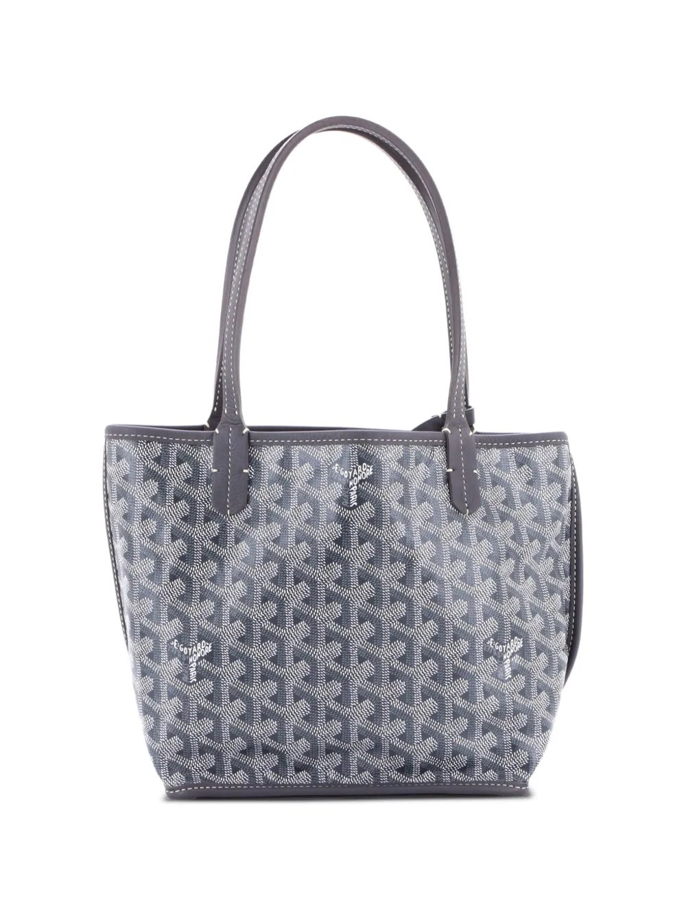 Anjou Reversible Tote Coated Canvas Mini satchel