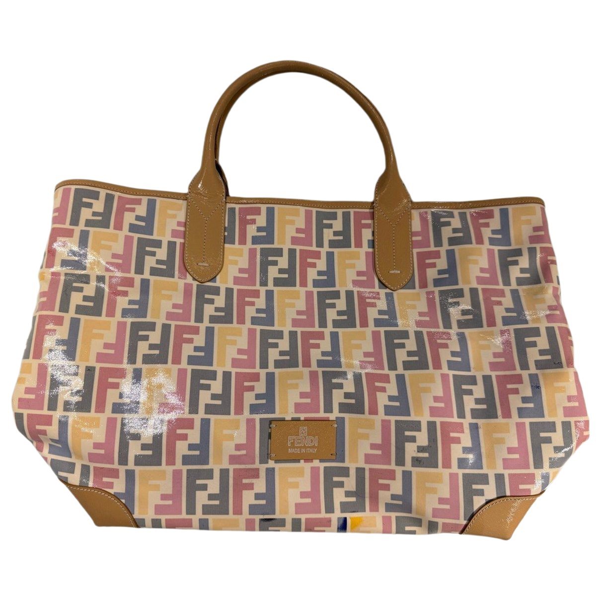 Runaway Shopping leather tote