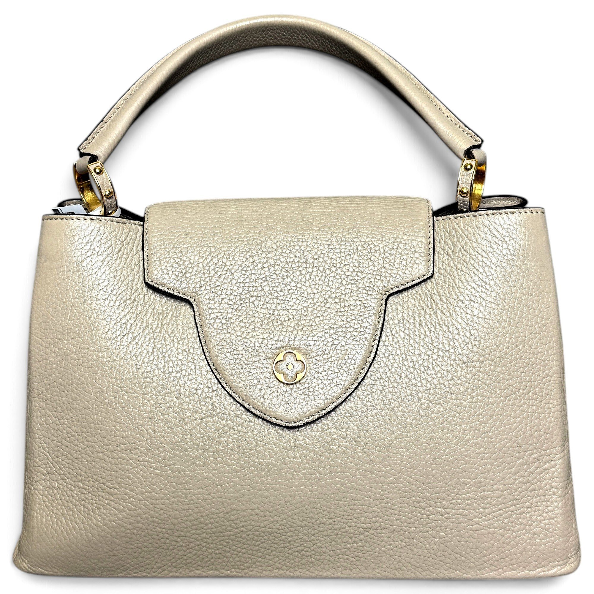 Capucines leather handbag