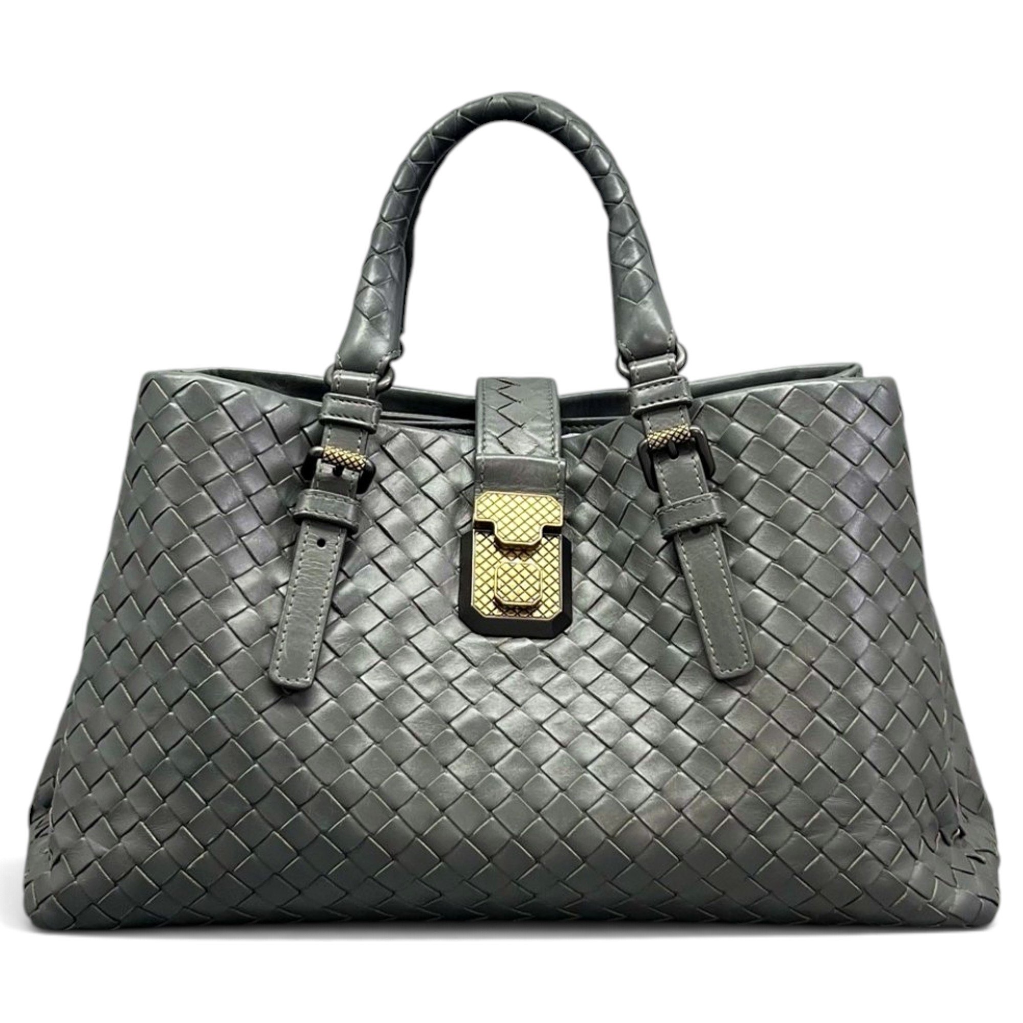 Roma leather tote