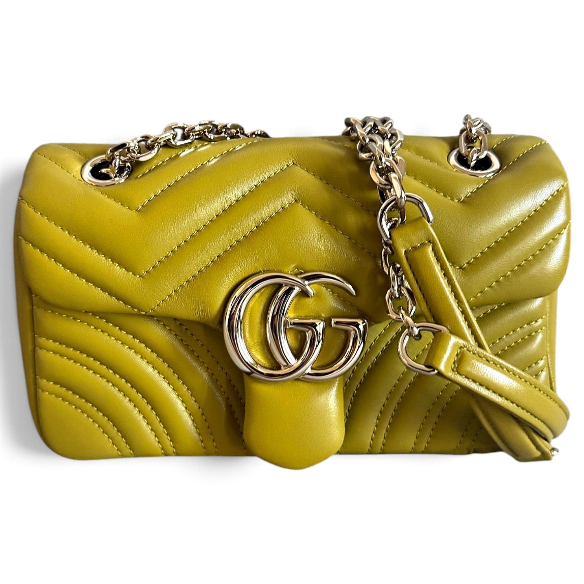 GG Marmont Flap leather handbag