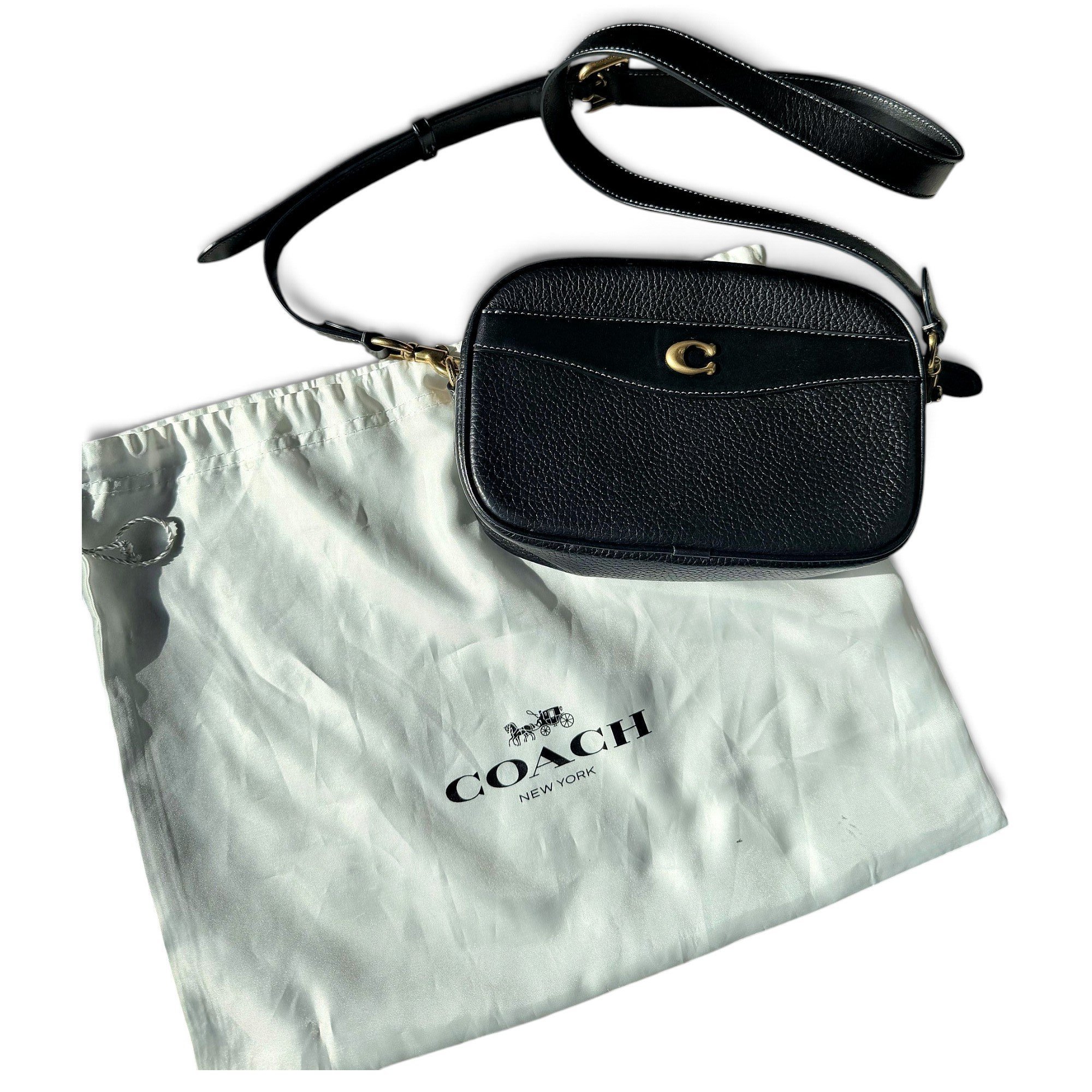 Leather crossbody bag