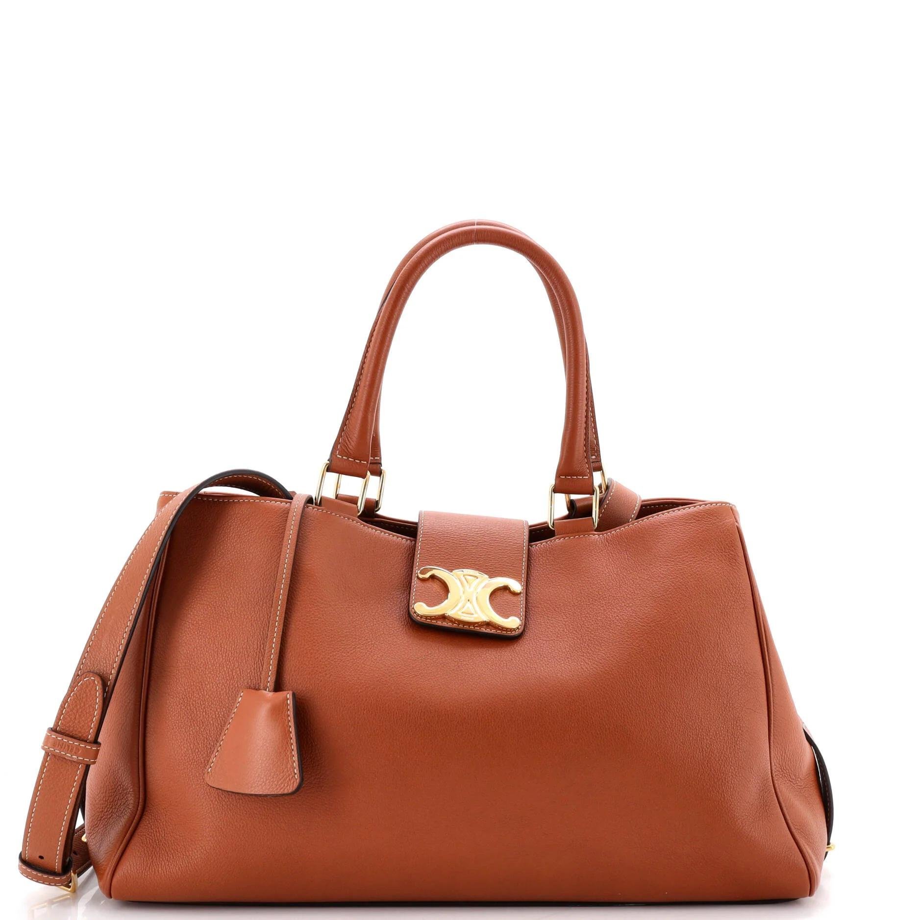 Leather satchel