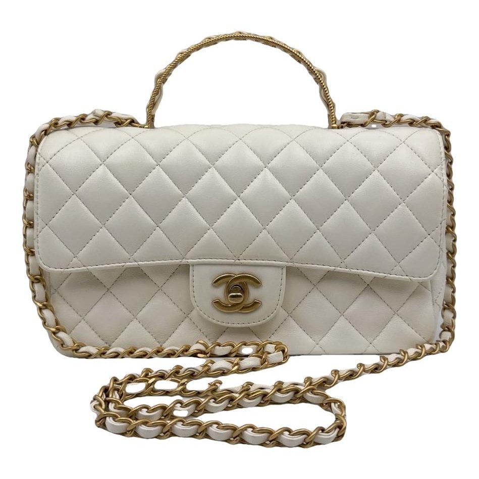 Timeless Classique Top Handle leather handbag