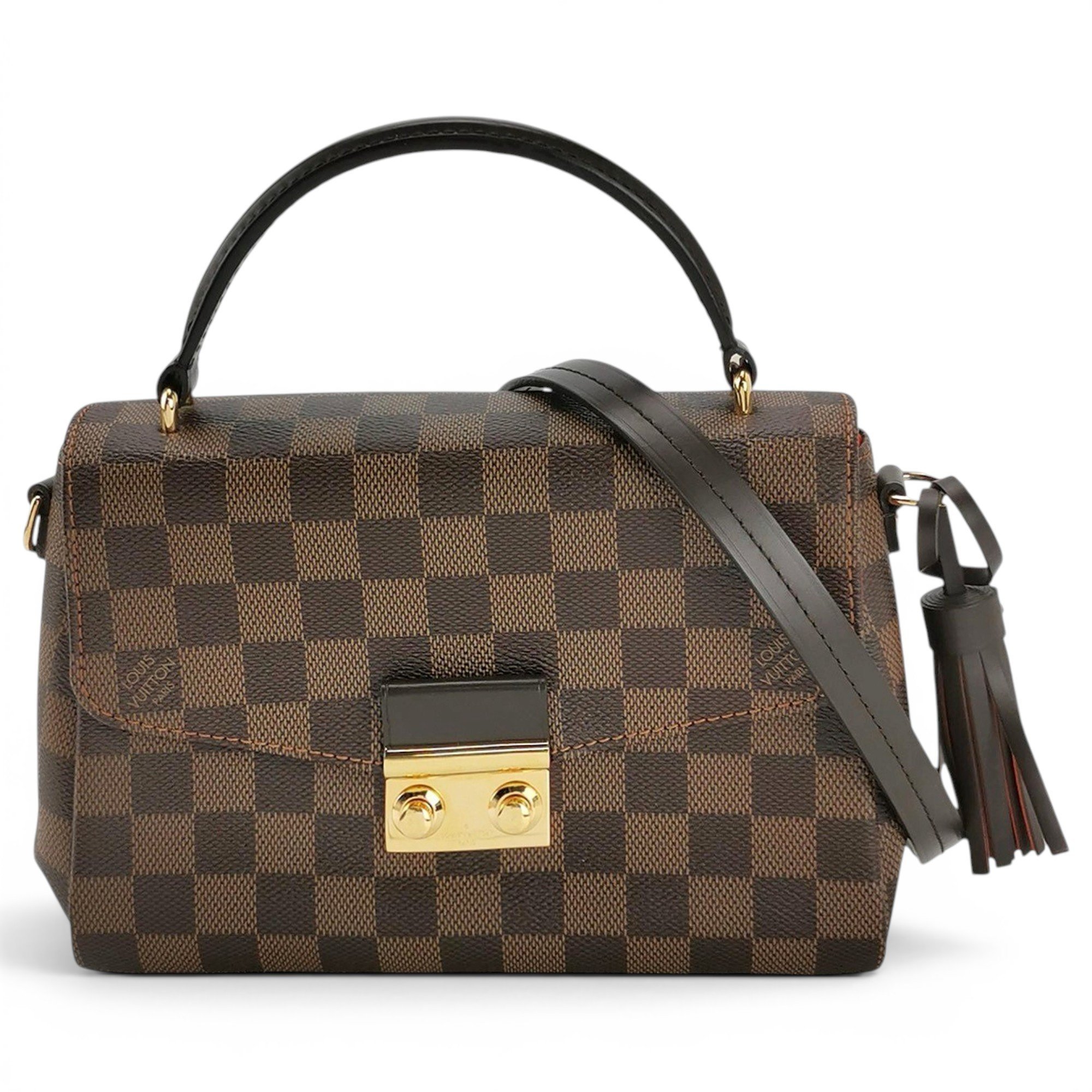 Croisette leather handbag