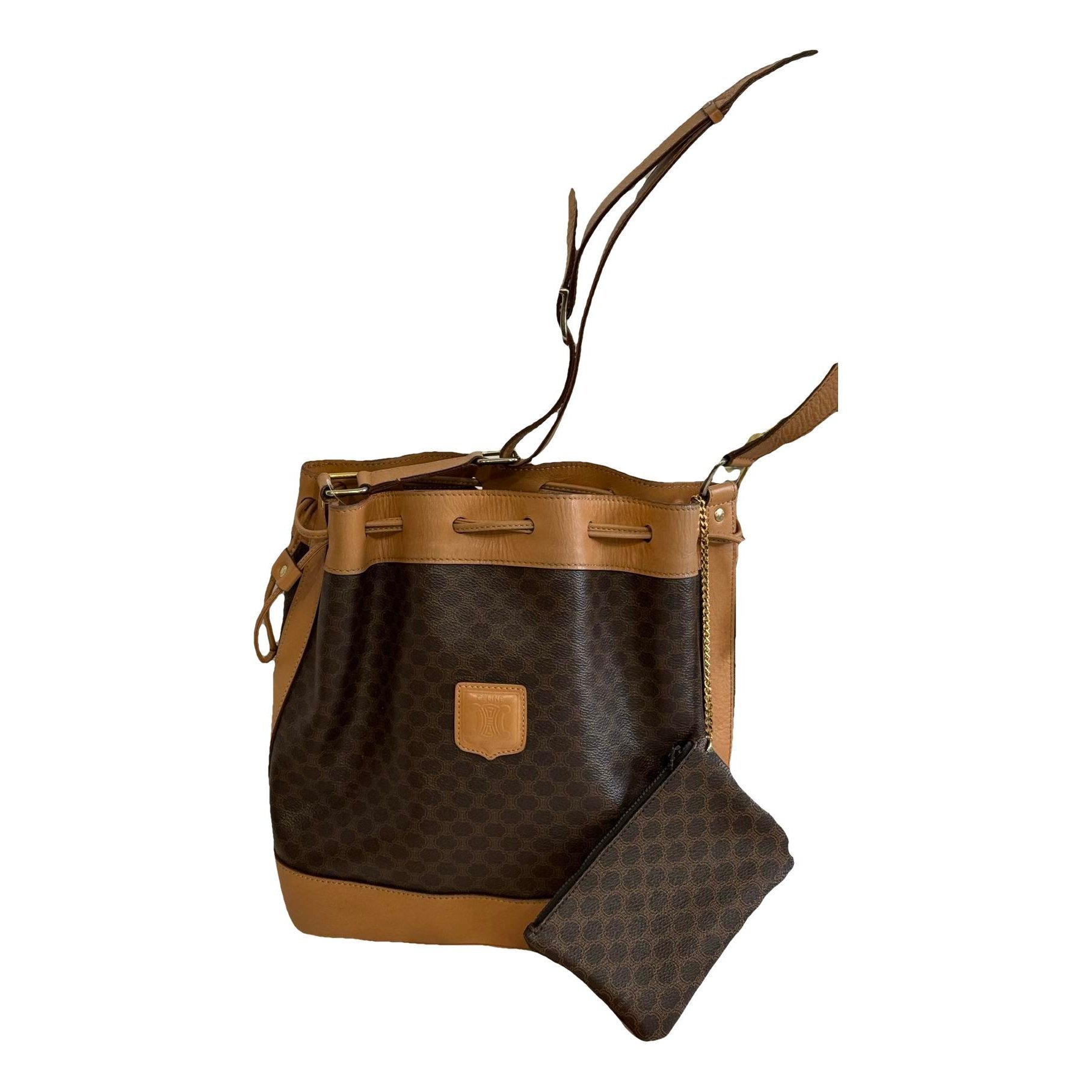 Patent leather handbag