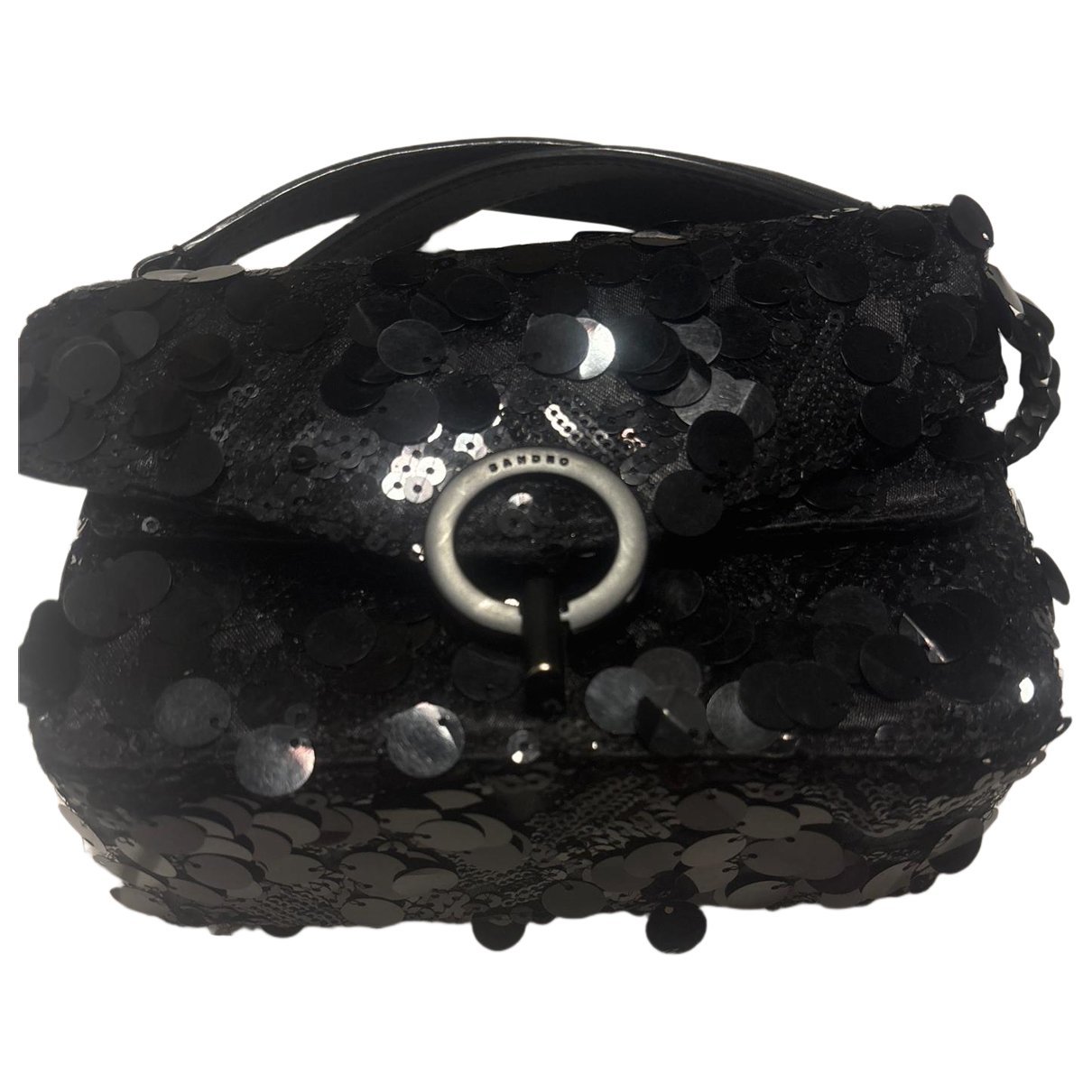 Sandro Yza glitter handbag