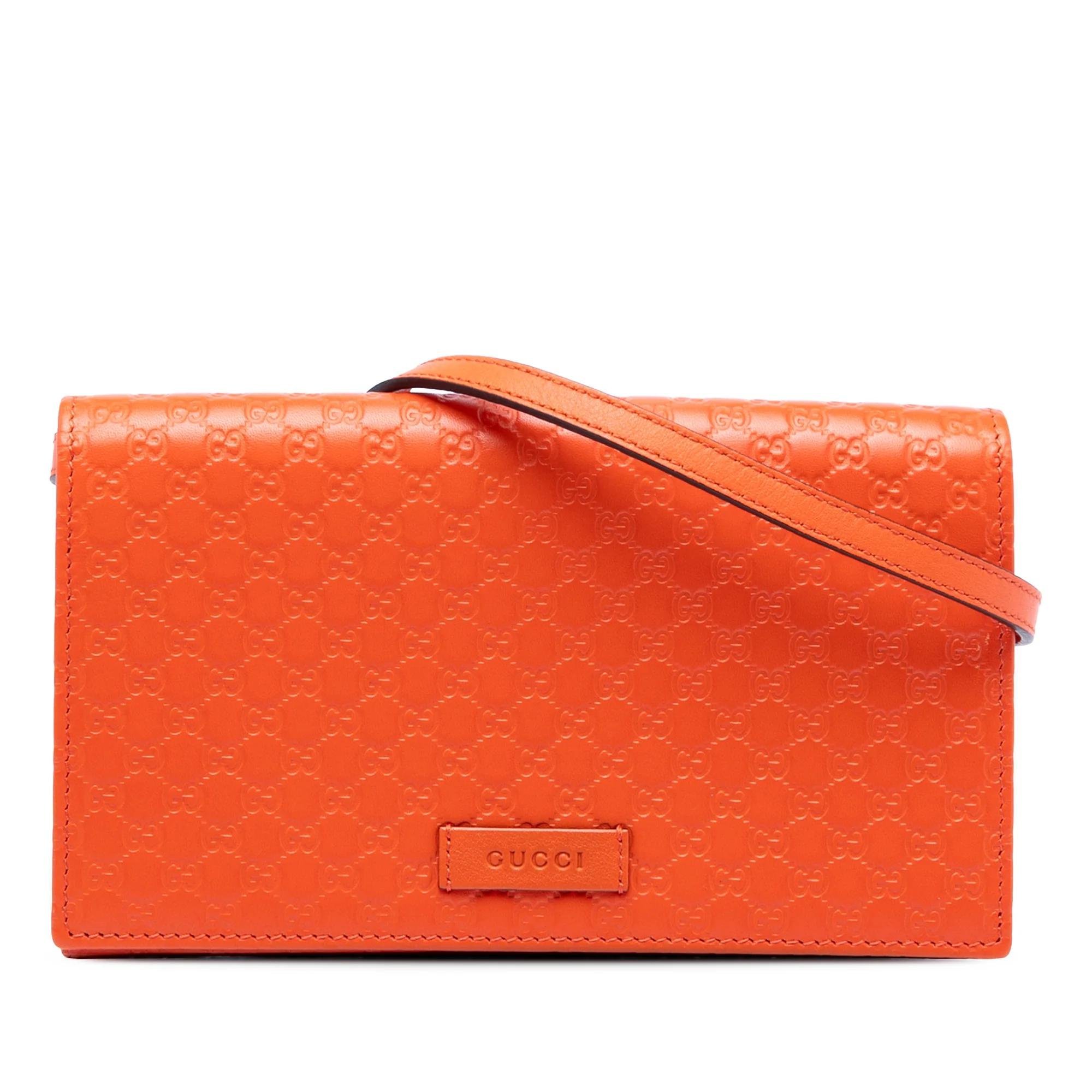 GG Marmont Chain Wallet Strass leather handbag