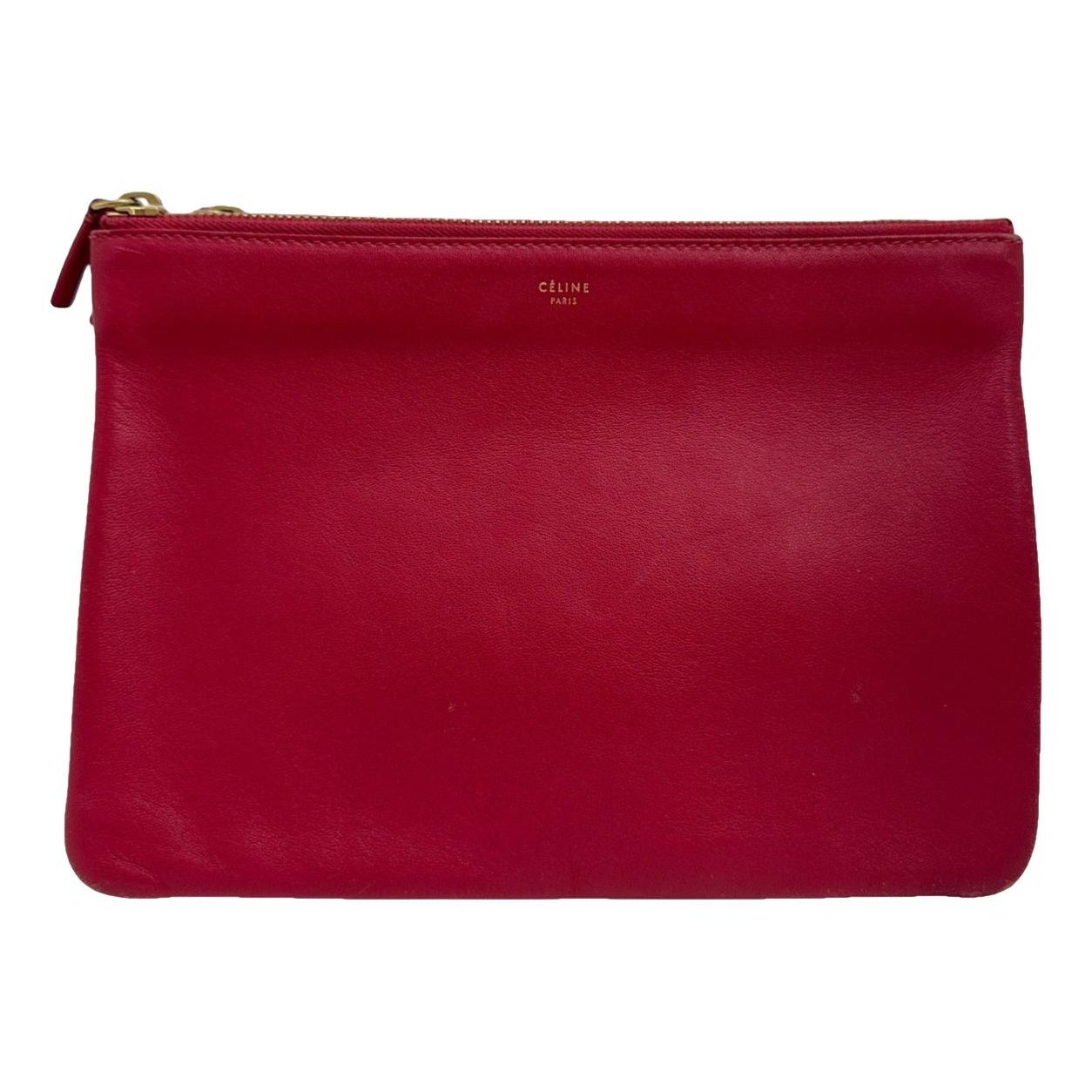 Trio leather crossbody bag