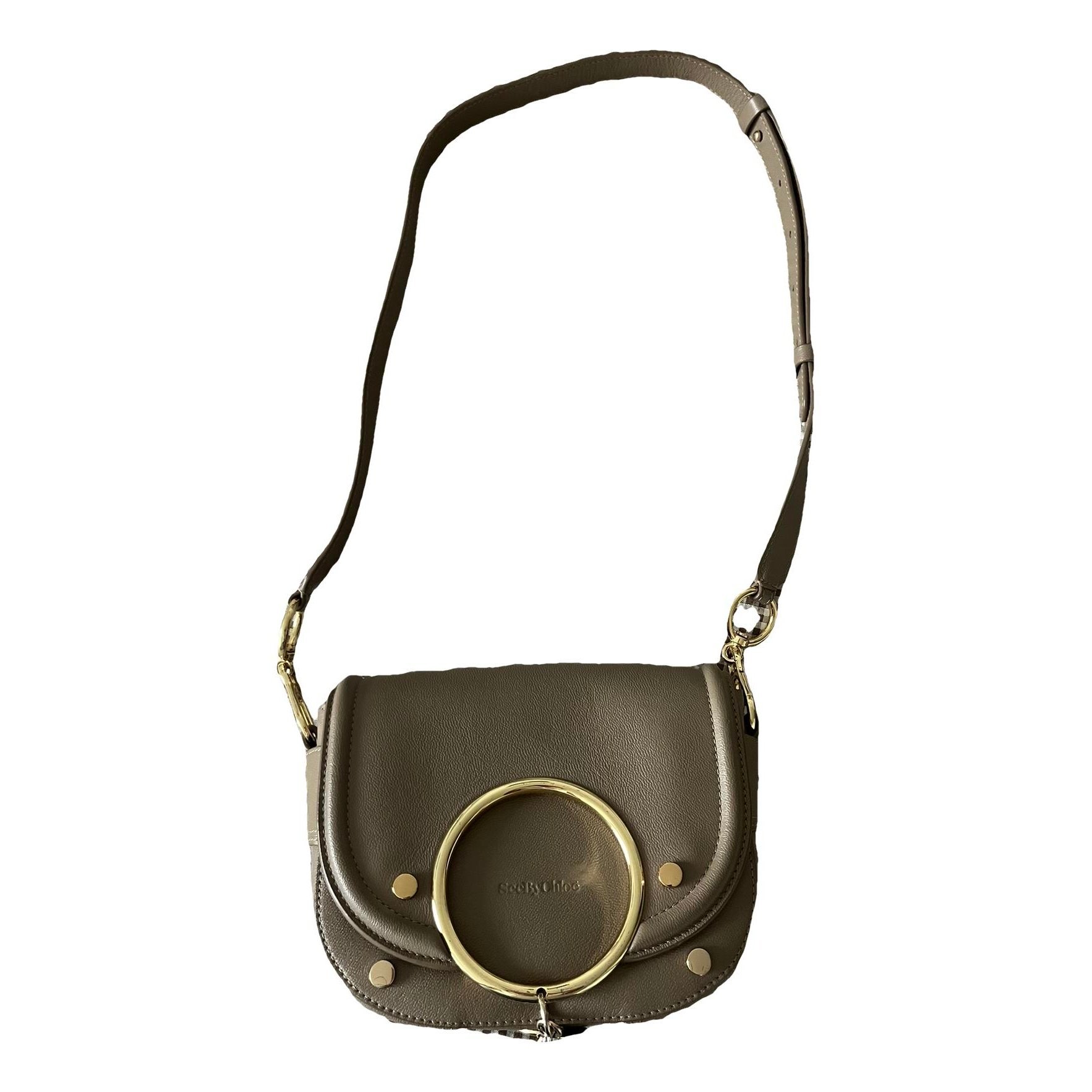 Leather crossbody bag