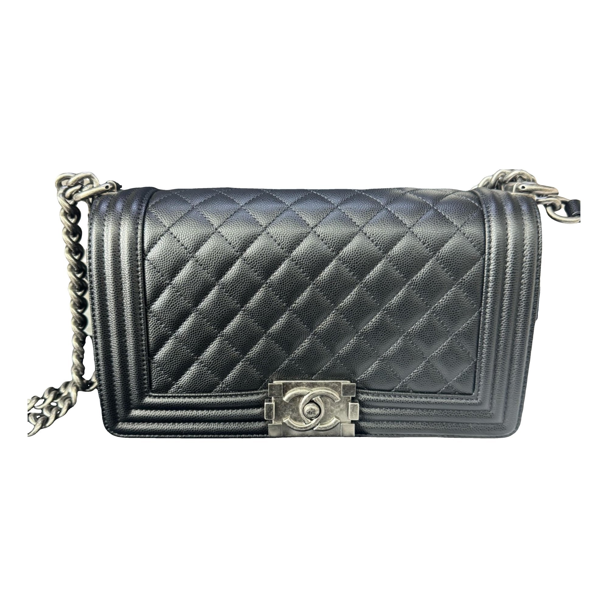 Boy leather crossbody bag