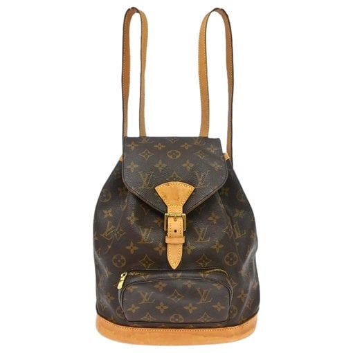 Louis Vuitton Montsouris cloth backpack