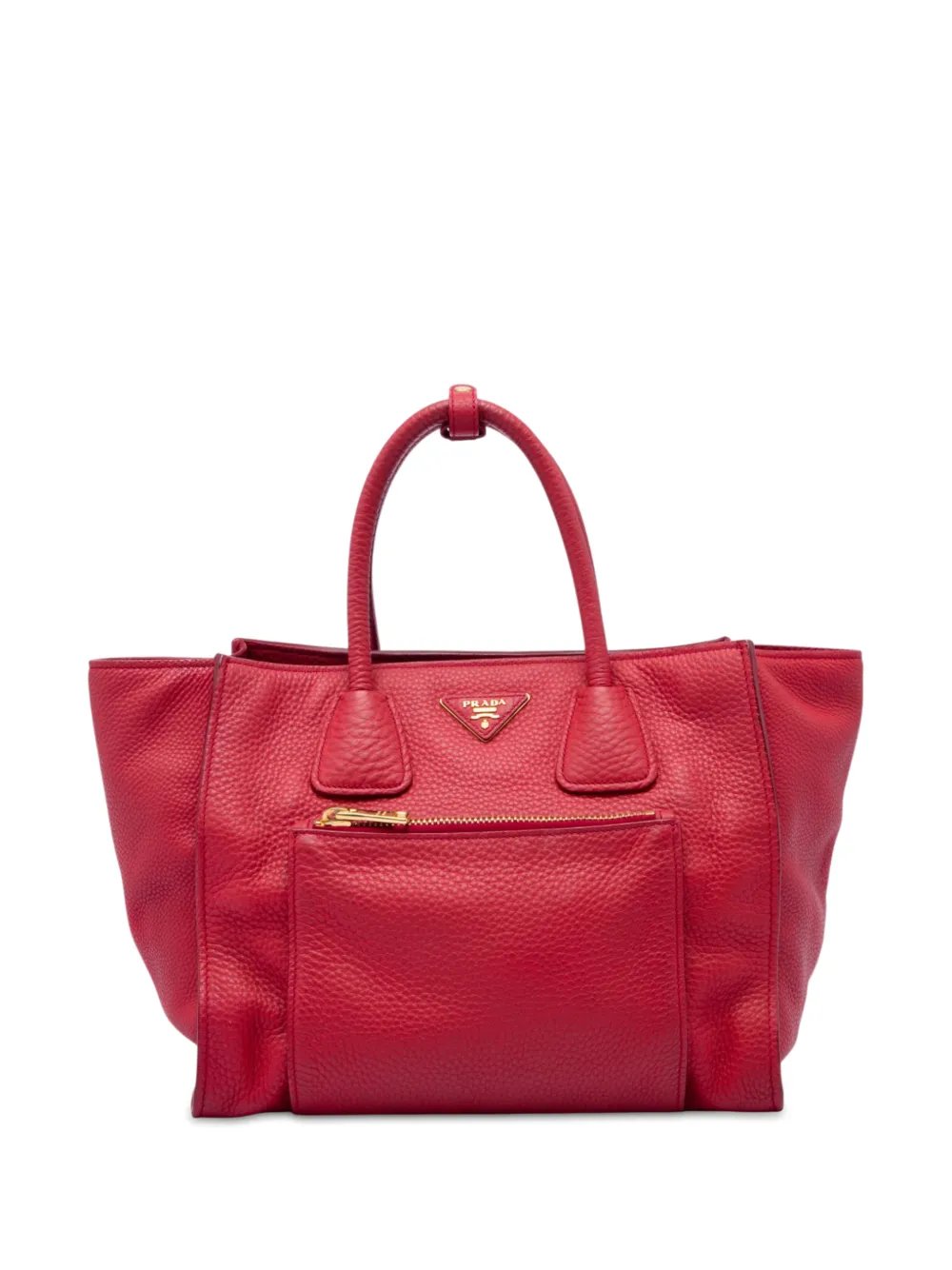 2013-2026 Vitello Daino Front Pocket Open Convertible Tote satchel
