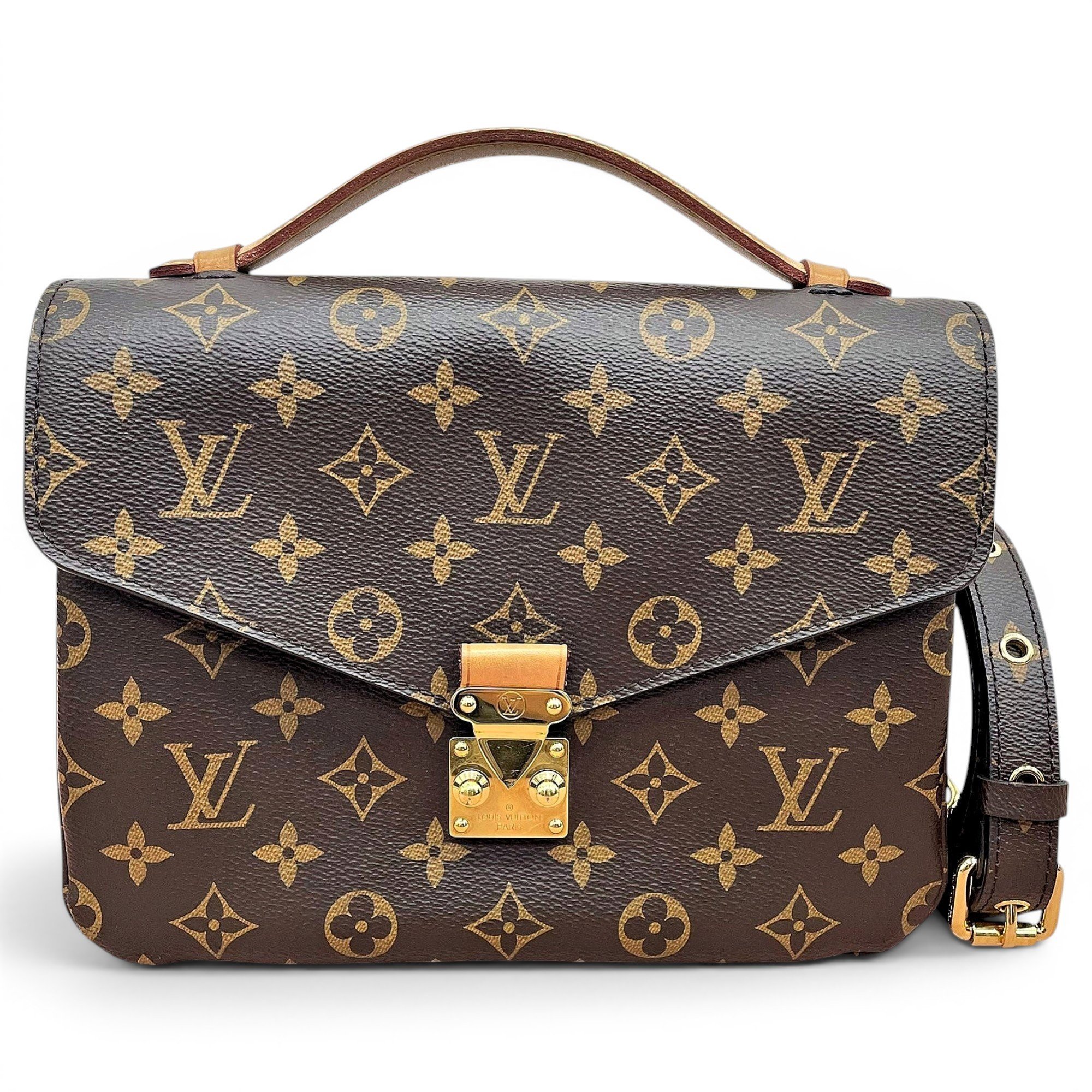 Metis leather handbag