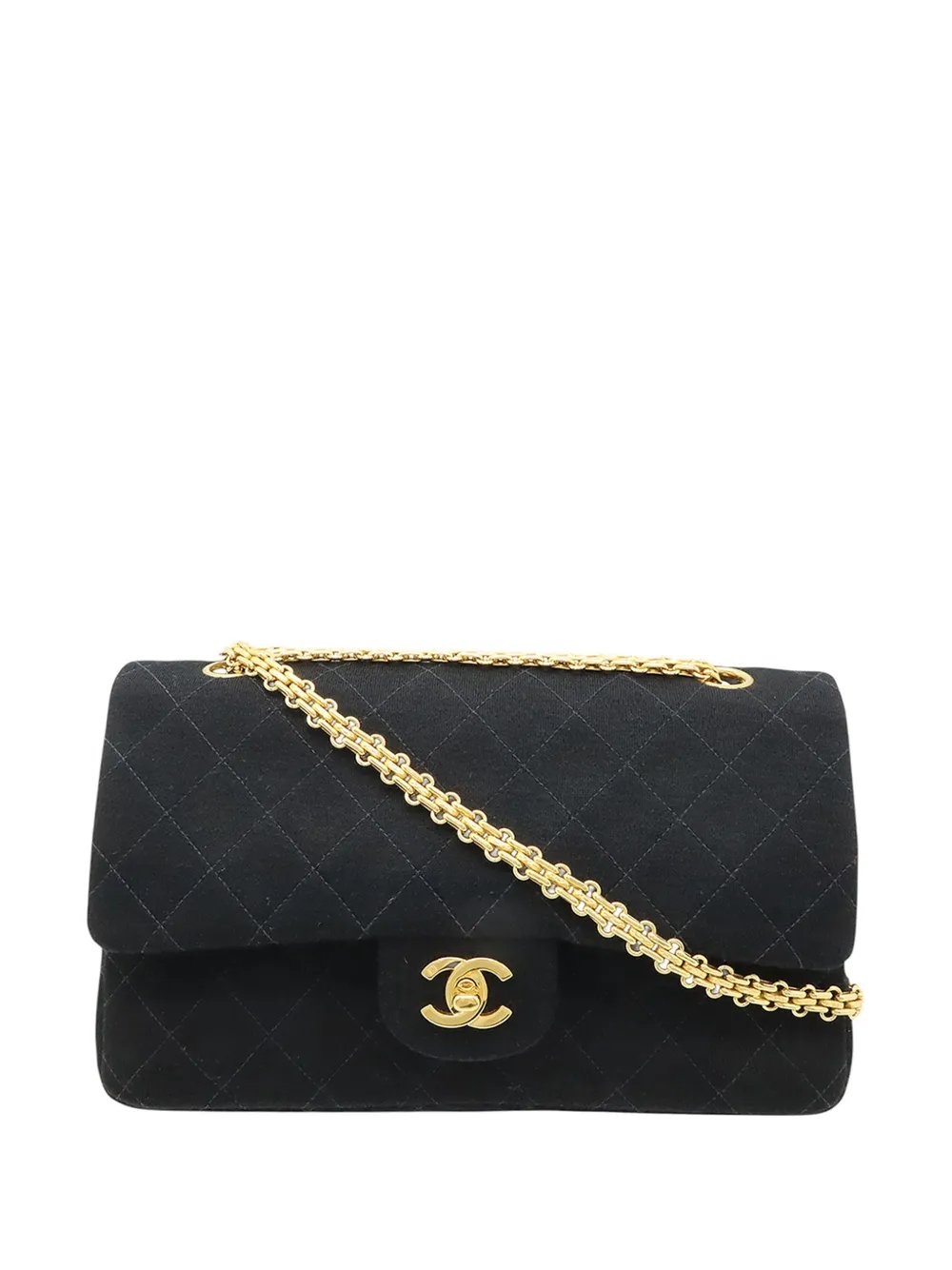 1994-1996 Medium Classic Jersey Bijoux Chain Double Flap shoulder bag