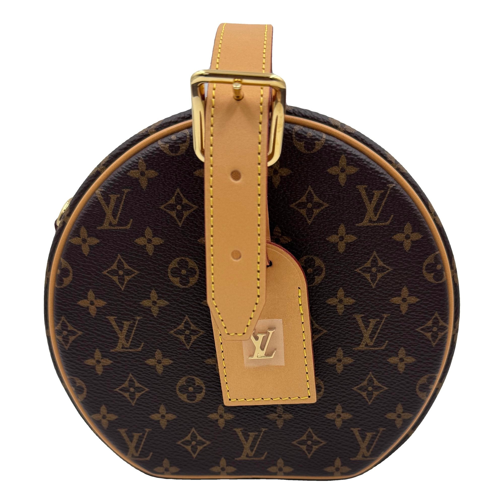 Boîte chapeau souple leather handbag