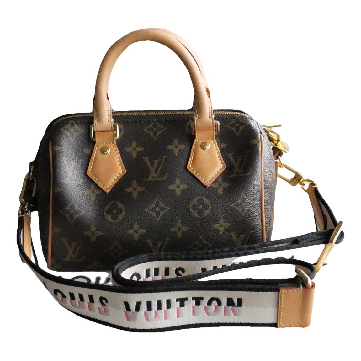 Speedy leather handbag