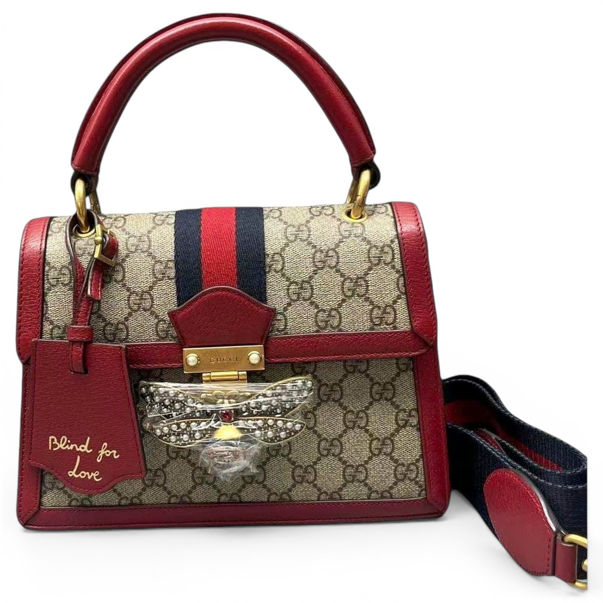 Queen Margaret leather handbag