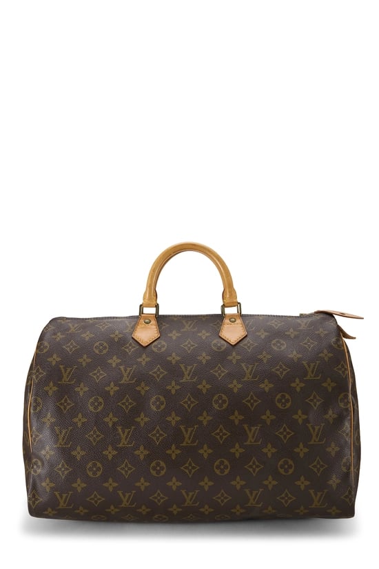 Monogram Canvas Speedy 40