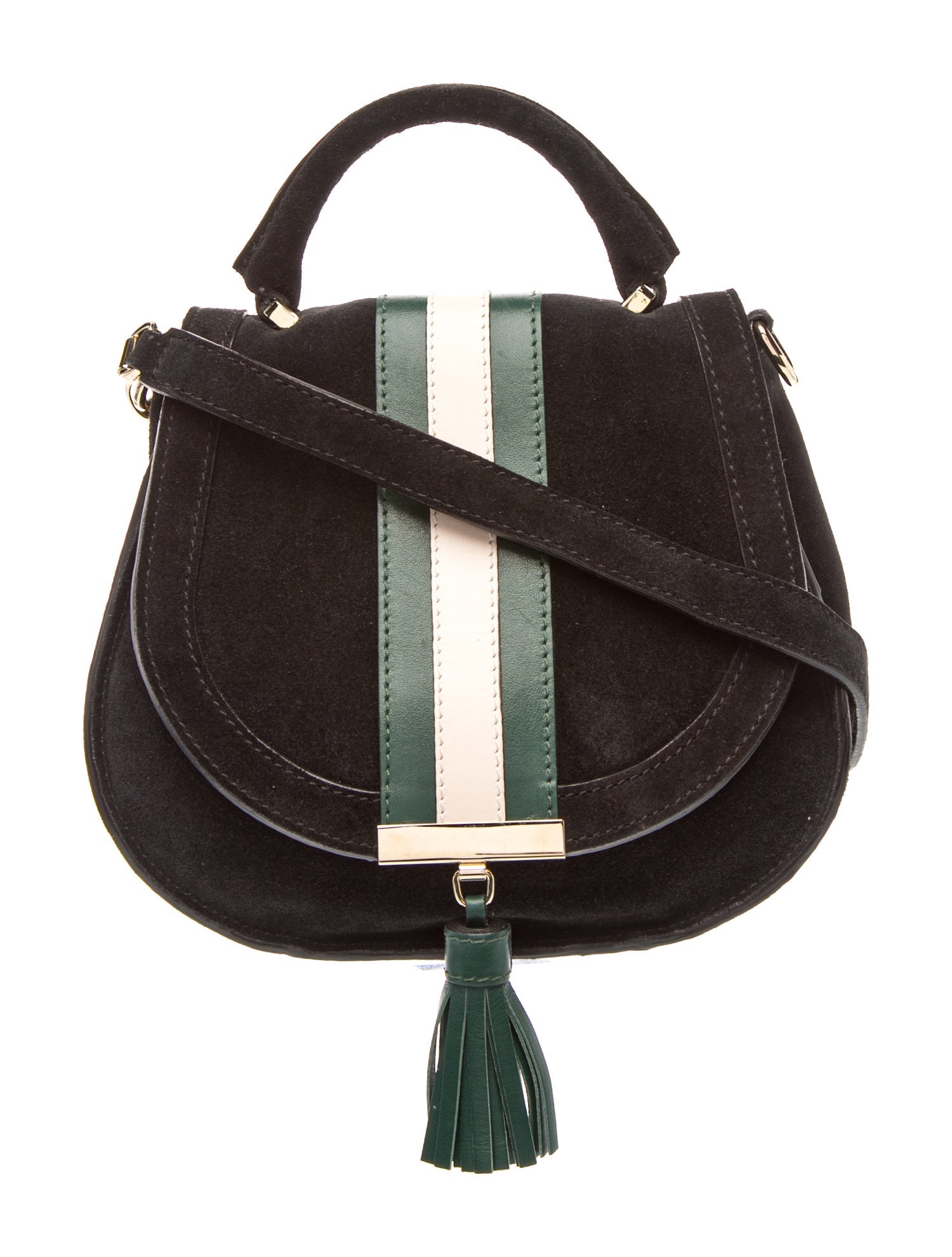 Suede Crossbody Bag