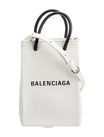 Balenciaga Leather Phone Shopping Mini