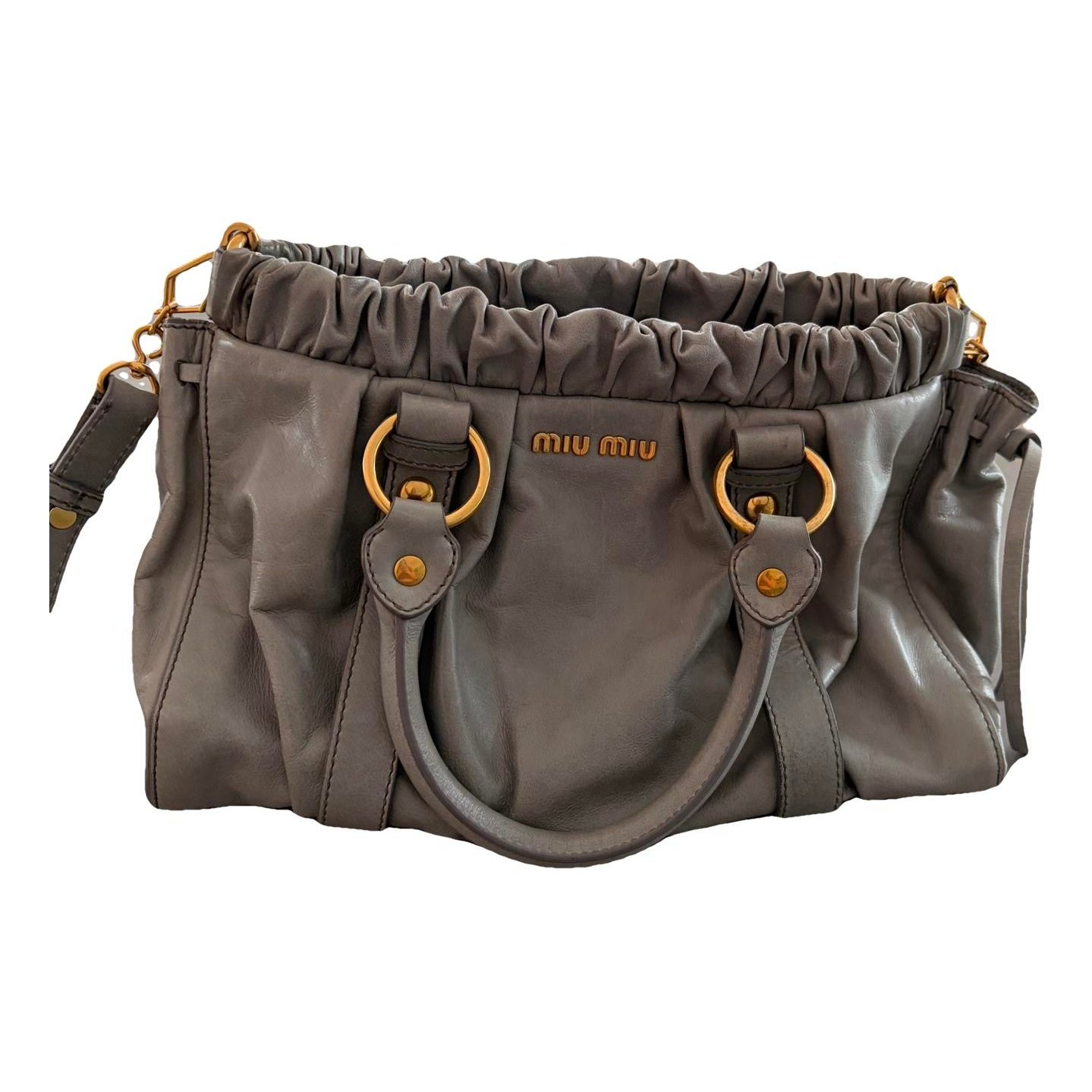 Vitello leather crossbody bag