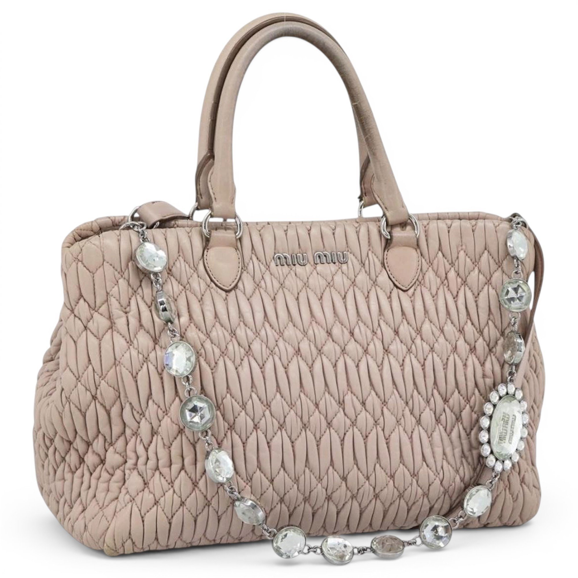 Leather handbag