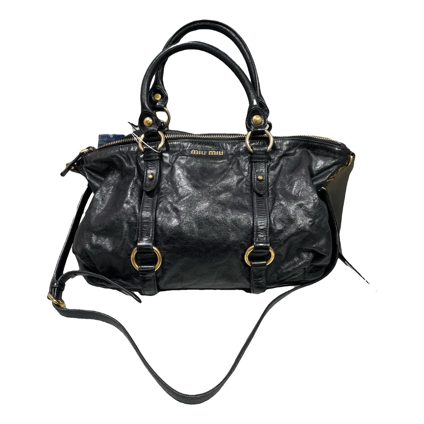 Leather handbag