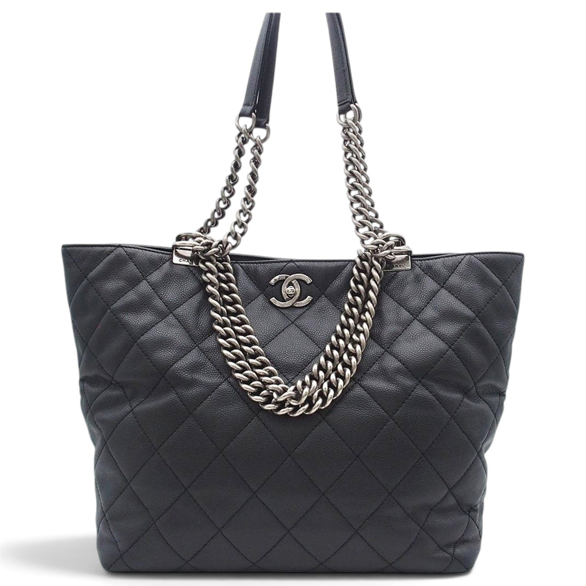 Leather tote