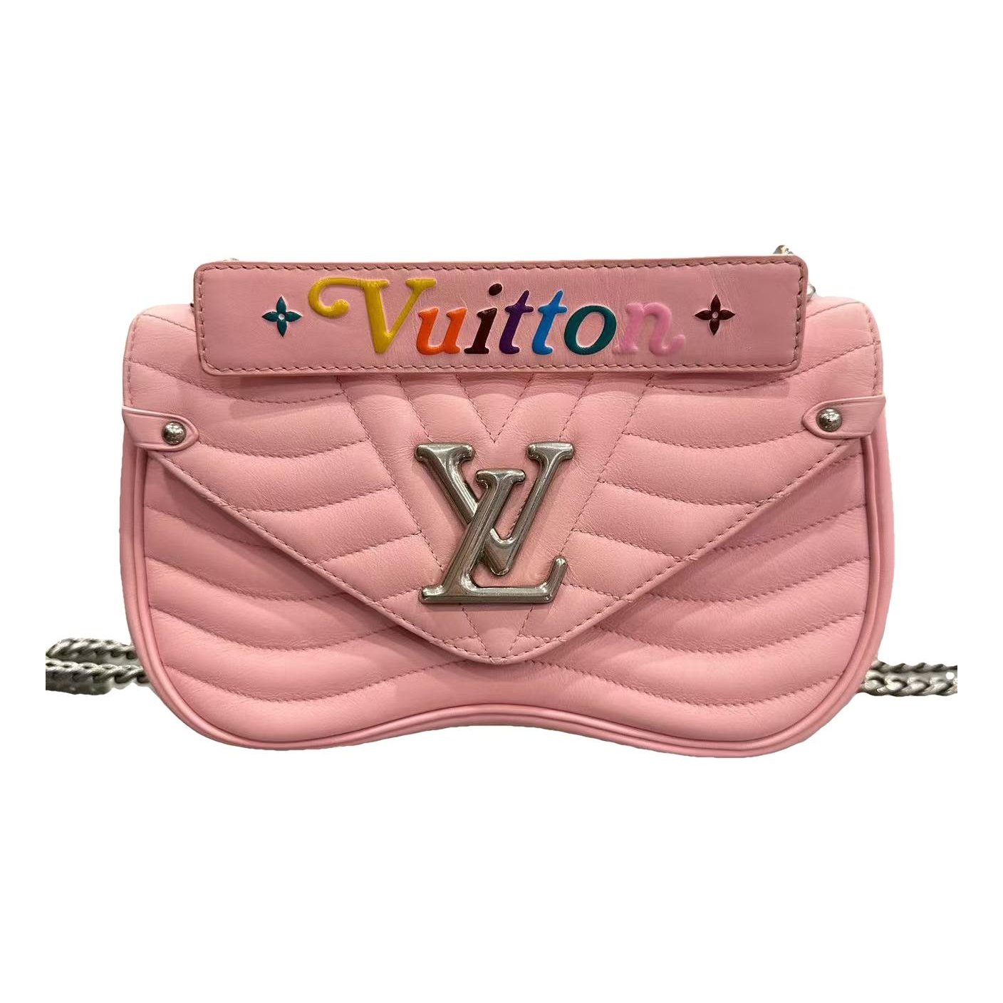 New Wave leather handbag
