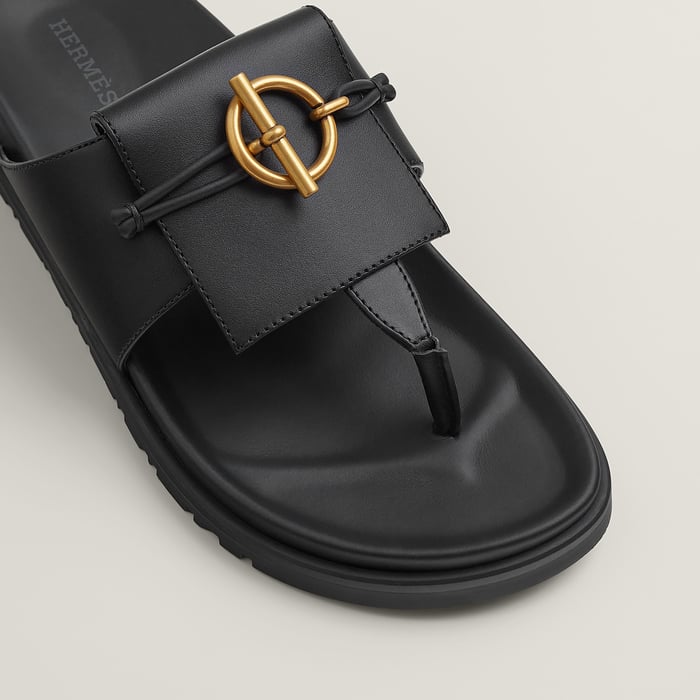 黒 サンダル 《ジョイス》