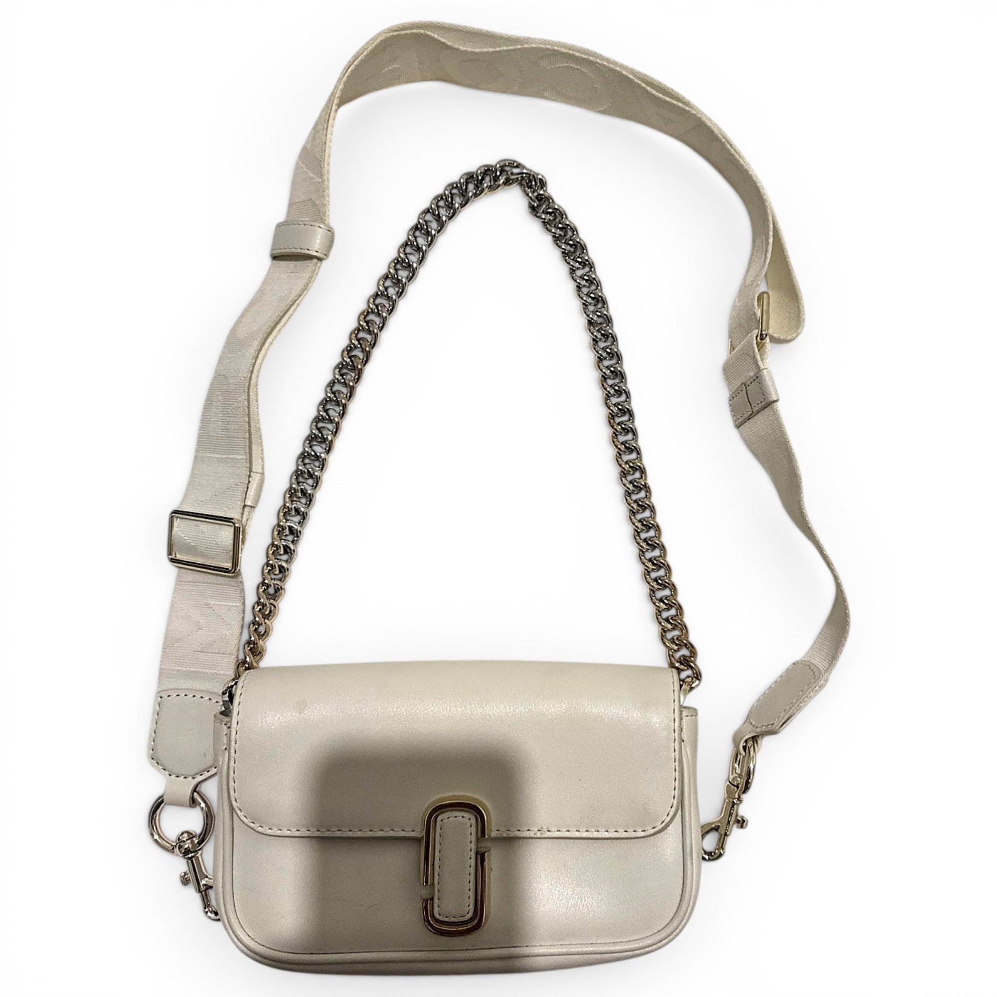 Snapshot leather crossbody bag