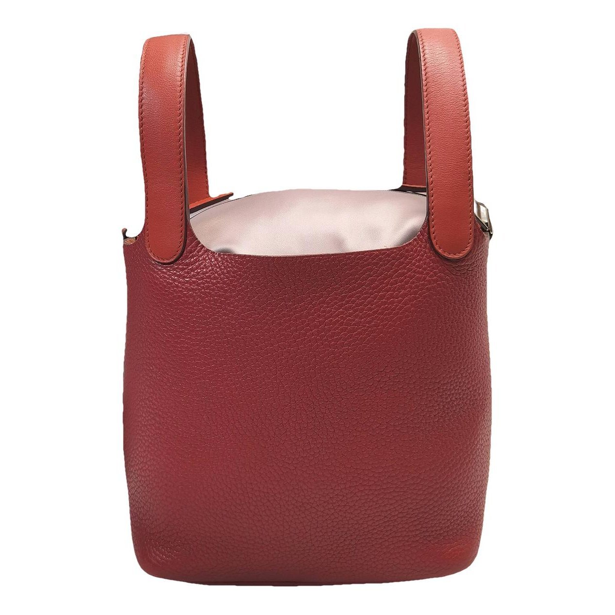 Picotin leather handbag